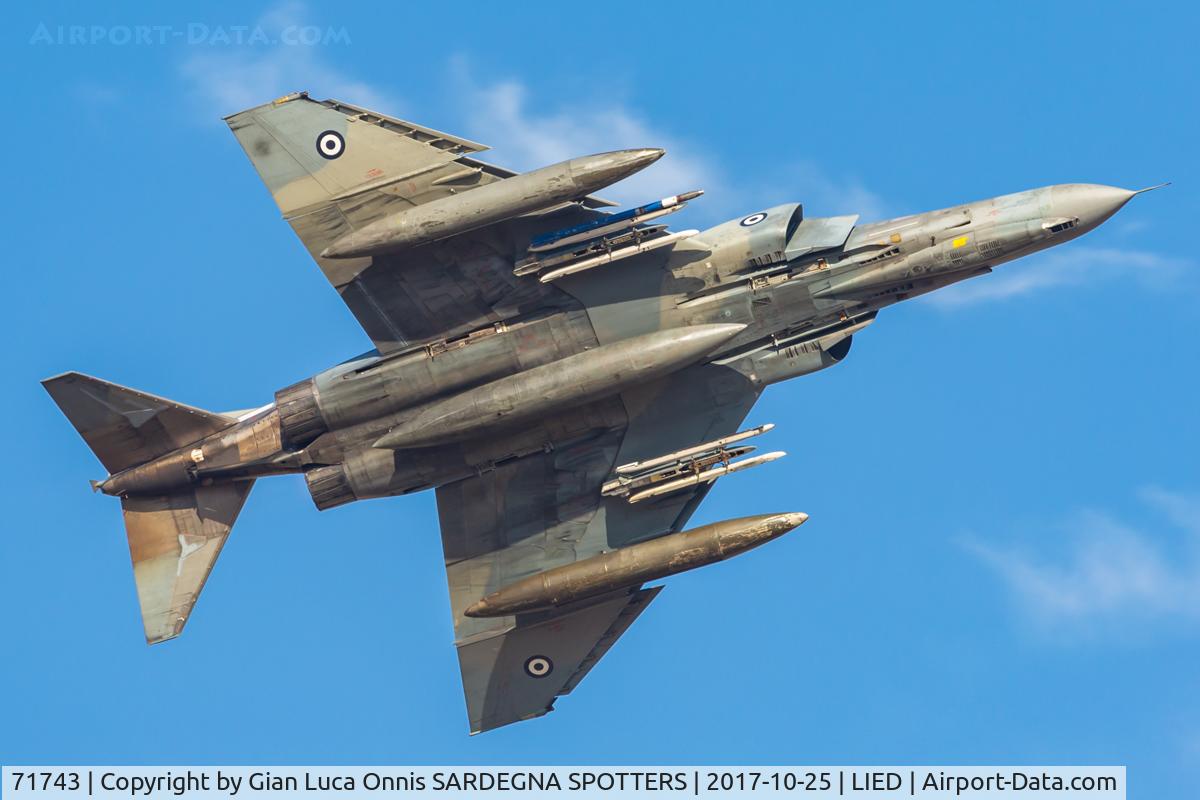 71743, 1977 McDonnell Douglas F-4E AUP Phantom II C/N 4995, Take Off