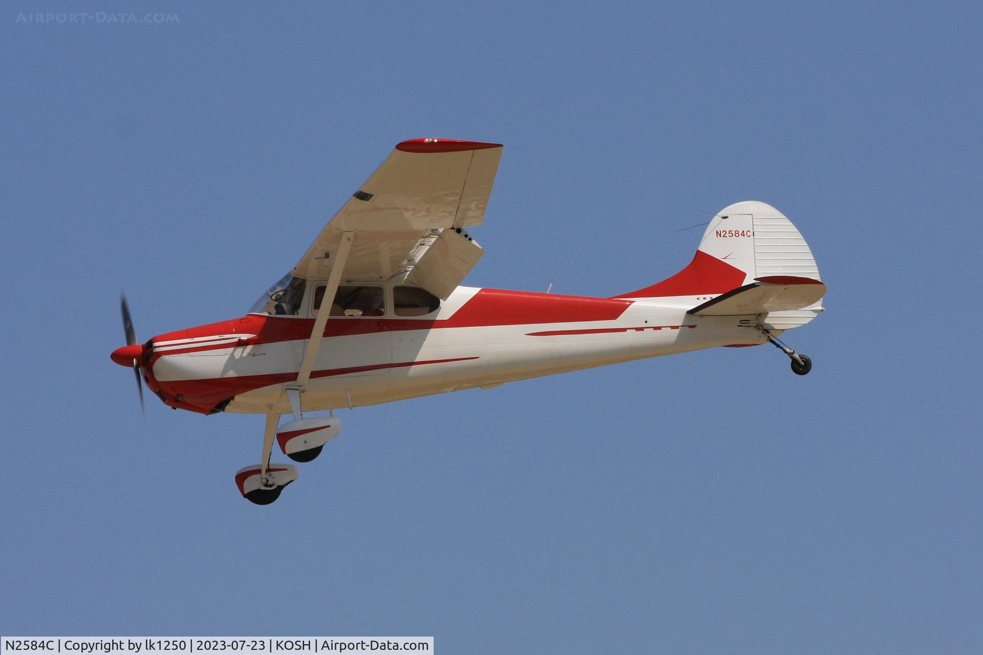 N2584C, 1954 Cessna 170B C/N 26228, This Cessna 170 visited EAA Air Venture 2023