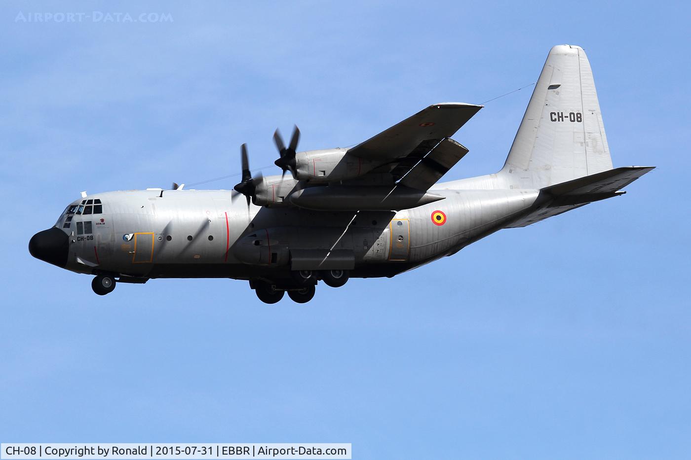 CH-08, 1972 Lockheed C-130H Hercules C/N 382-4478, at bru