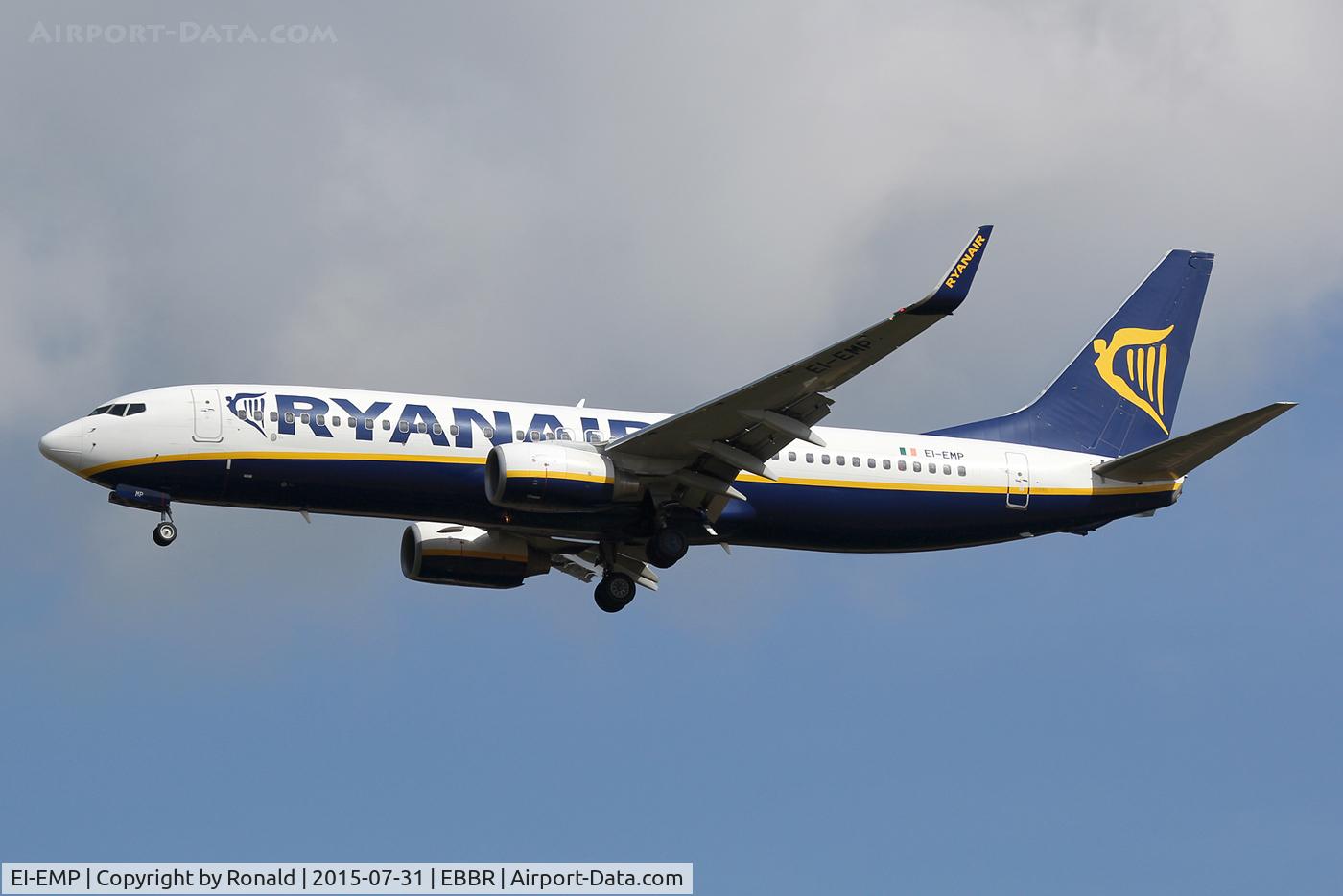 EI-EMP, 2010 Boeing 737-8AS C/N 40285, at bru