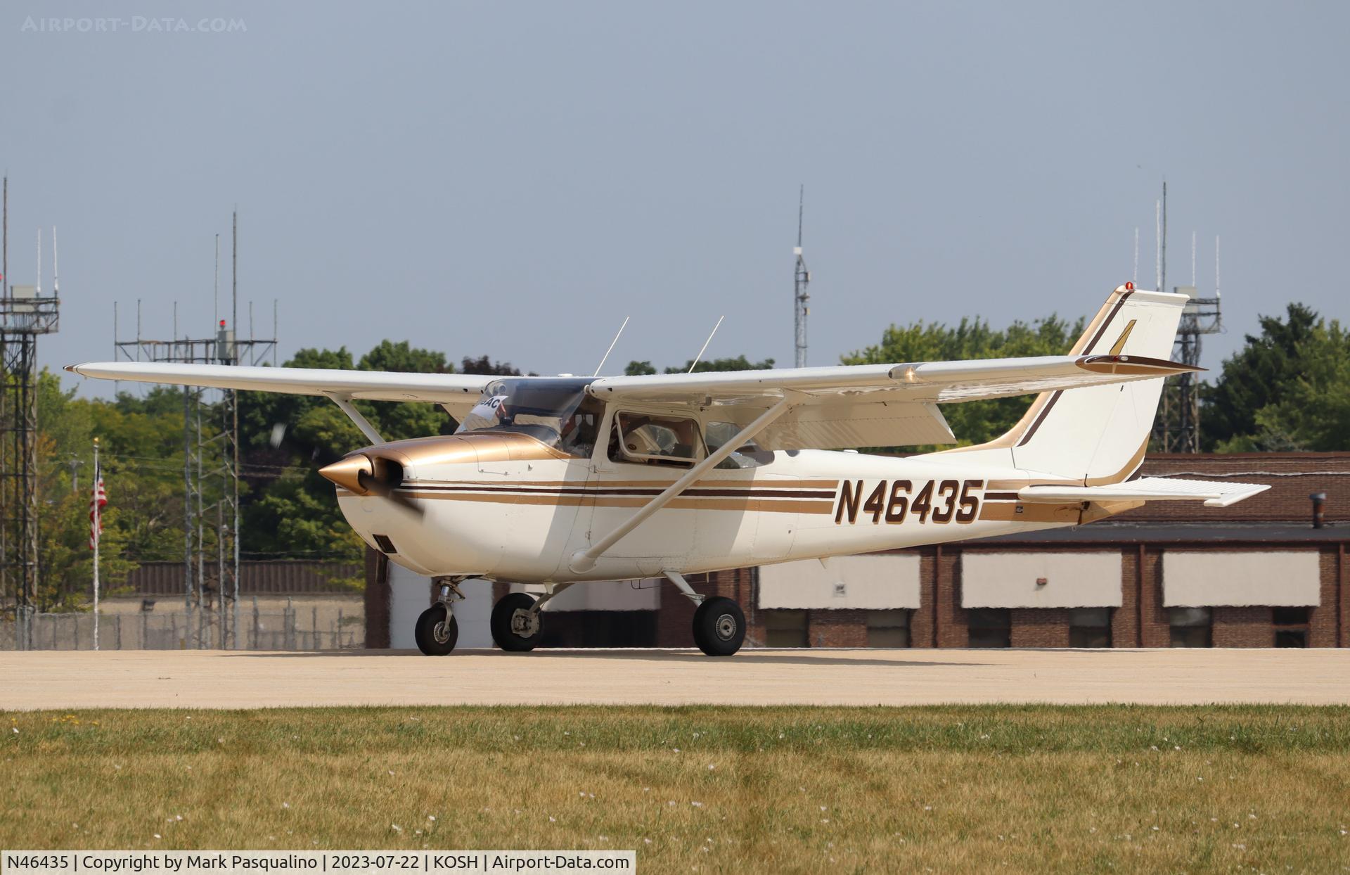 N46435, 1968 Cessna 172K Skyhawk C/N 17257266, Cessna 172K
