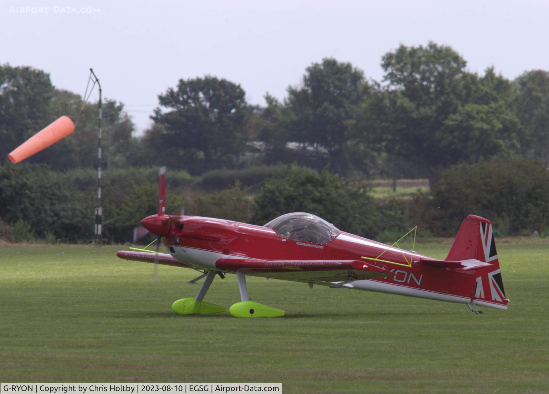G-RYON, 1988 Mudry CAP-231 C/N 07, Landed at Stapleford Tawney, Essex