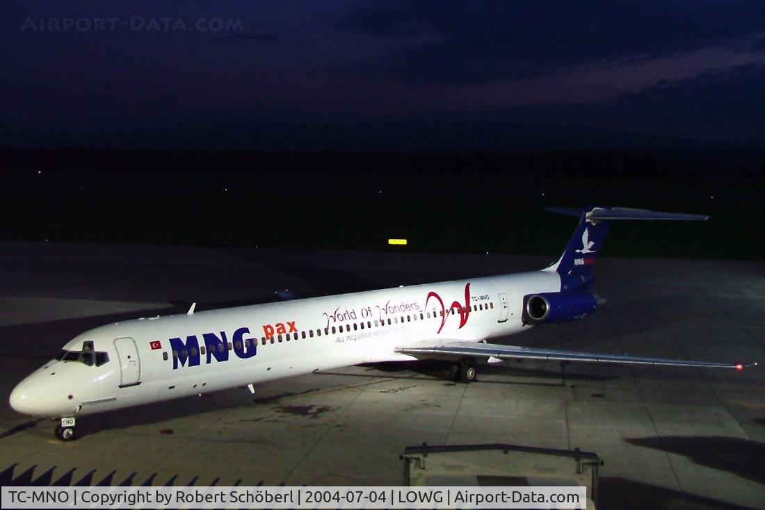 TC-MNO, 1982 McDonnell Douglas MD-82 (DC-9-82) C/N 49138, TC-MNO @ LOWG 2004