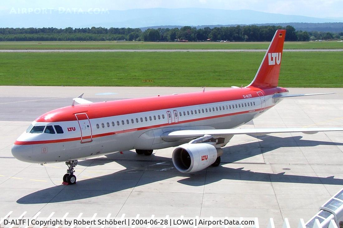 D-ALTF, 2001 Airbus A320-214 C/N 1553, D-ALTF @ LOWG 2004