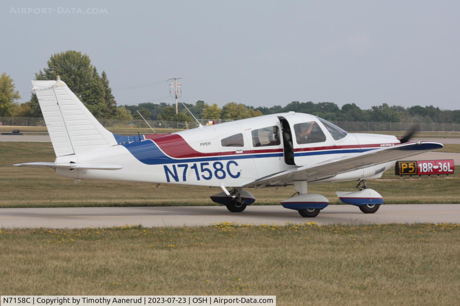 N7158C, 1975 Piper PA-28-181 C/N 28-7690057, 1975 Piper PA-28-181, c/n: 28-7690057, AirVenture 2023
