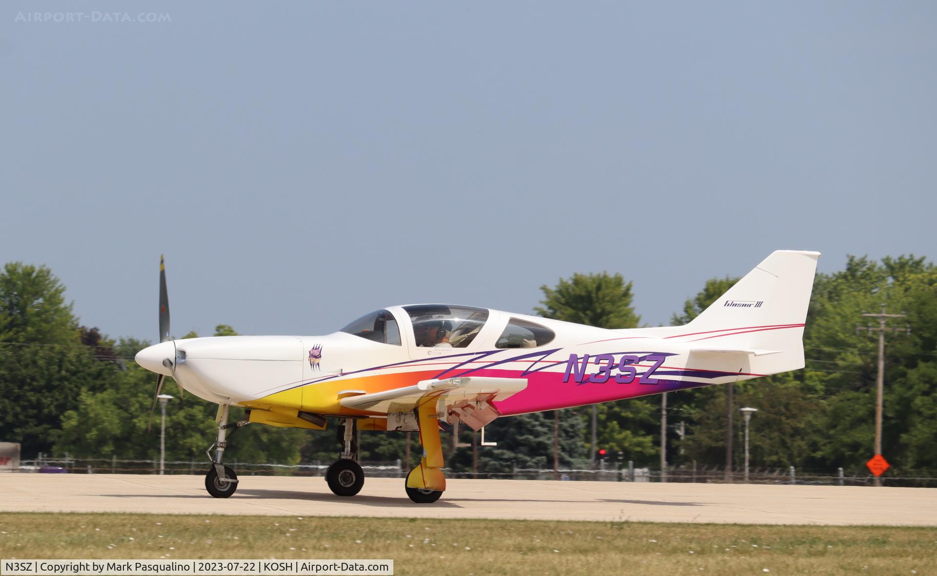 N3SZ, 1989 Glasair III C/N 1, Glasair III
