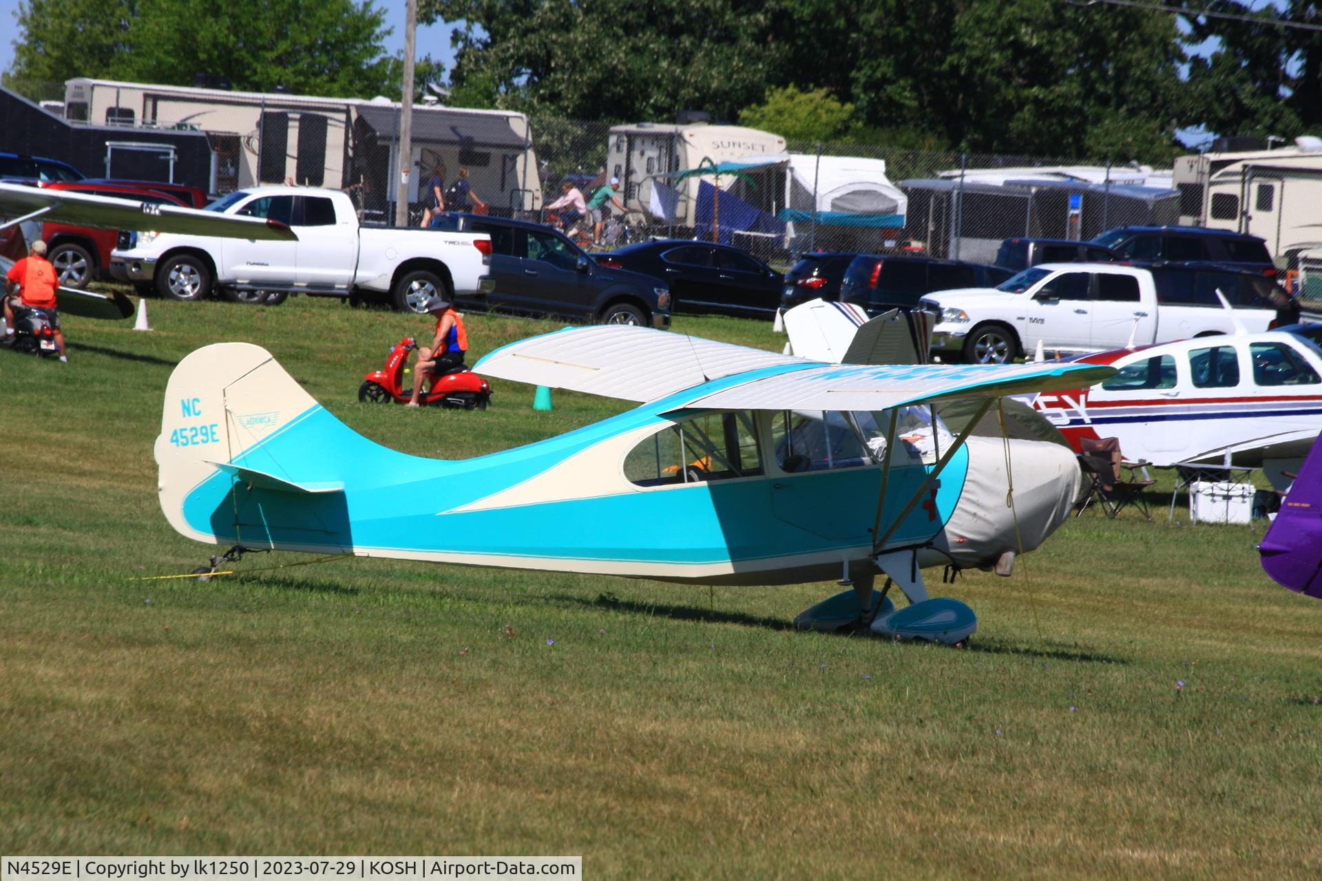 N4529E, 1948 Aeronca 7DC C/N 7DC-136, This Aeronca was at EAA Air Venture 2023