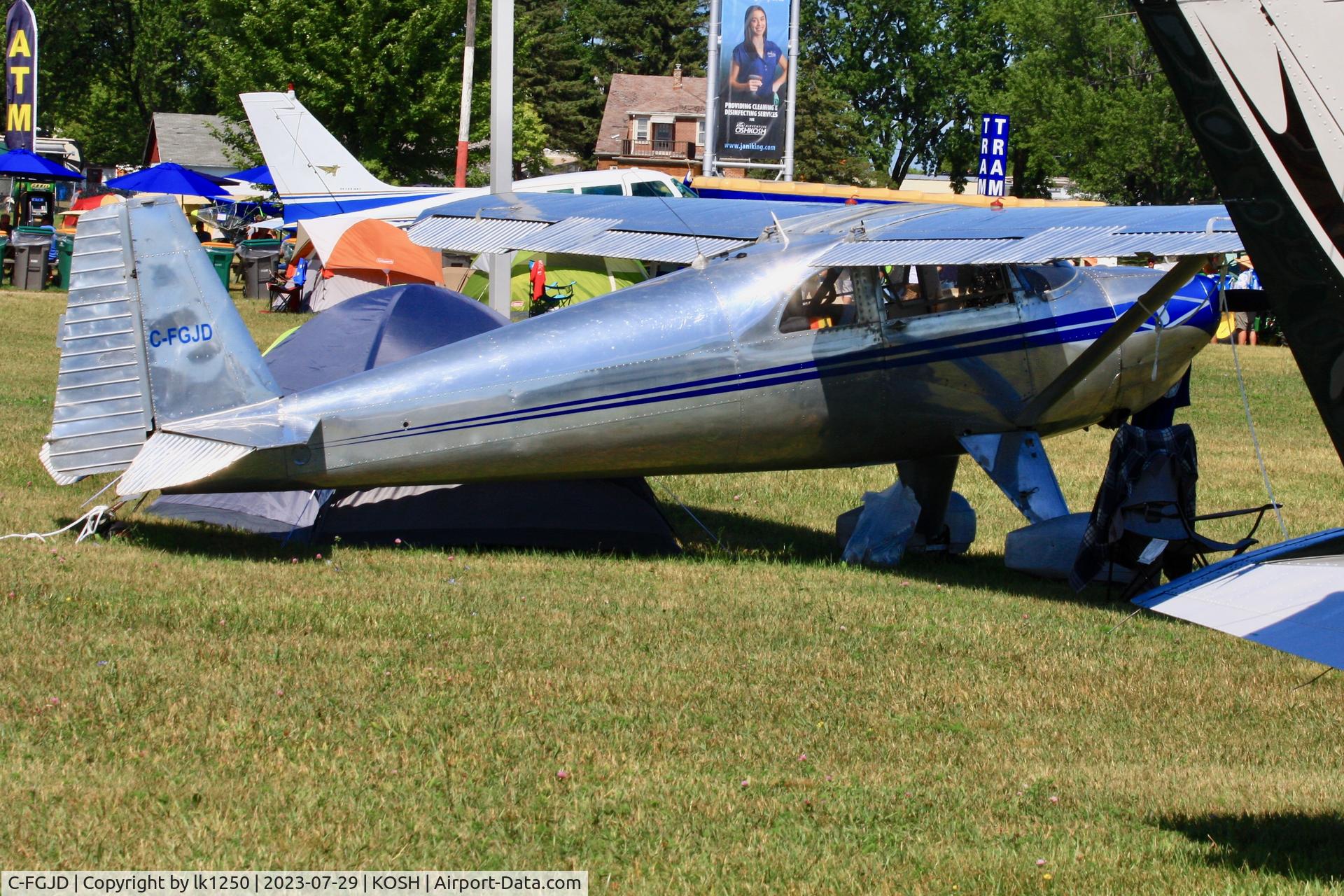 C-FGJD, 1948 Luscombe 8F Silvaire C/N 6467, This Luscombe was at EAA Air Venture 2023