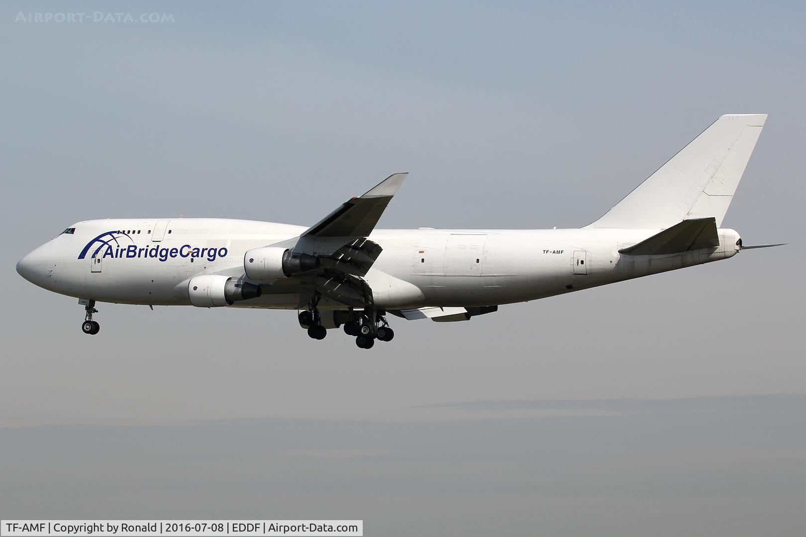 TF-AMF, 1990 Boeing 747-412/BCF C/N 24226, at fra