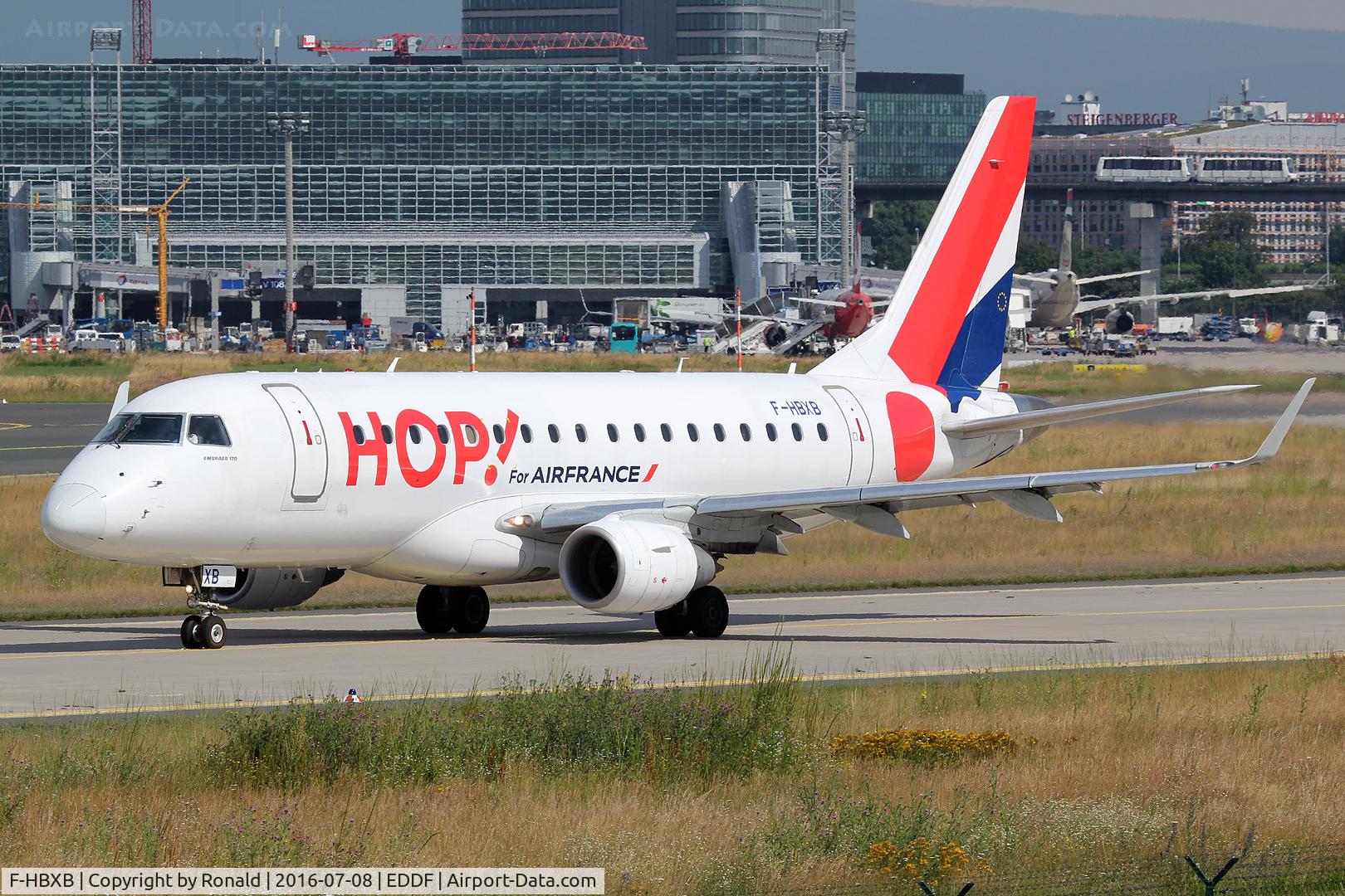 F-HBXB, 2008 Embraer 170LR (ERJ-170-100LR) C/N 17000250, at fra