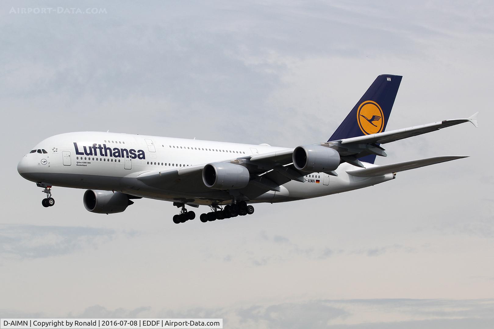 D-AIMN, 2014 Airbus A380-841 C/N 177, at fra