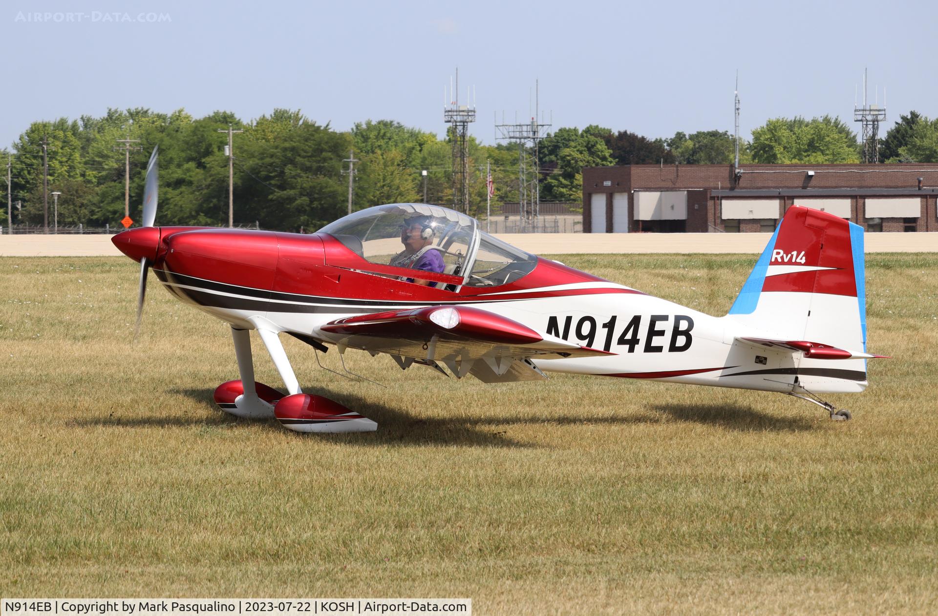 N914EB, 2022 Vans RV-14 C/N 140097, Vans RV-14