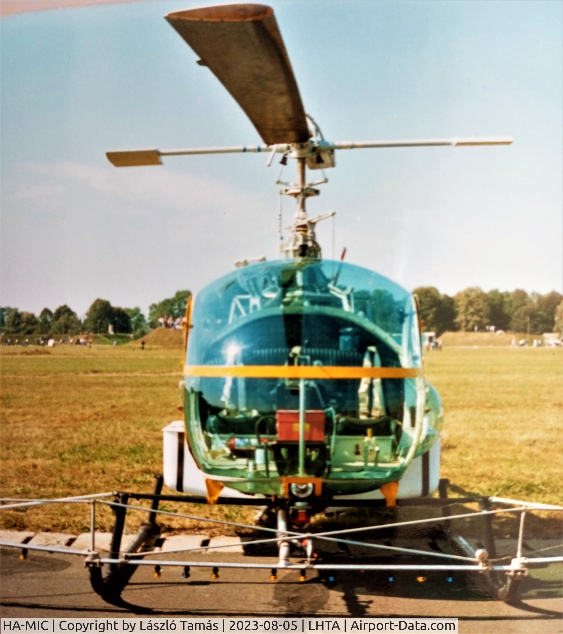 HA-MIC, Hiller UH-12E C/N 5225, Hiller UH-12E, Taszár airbase 1991