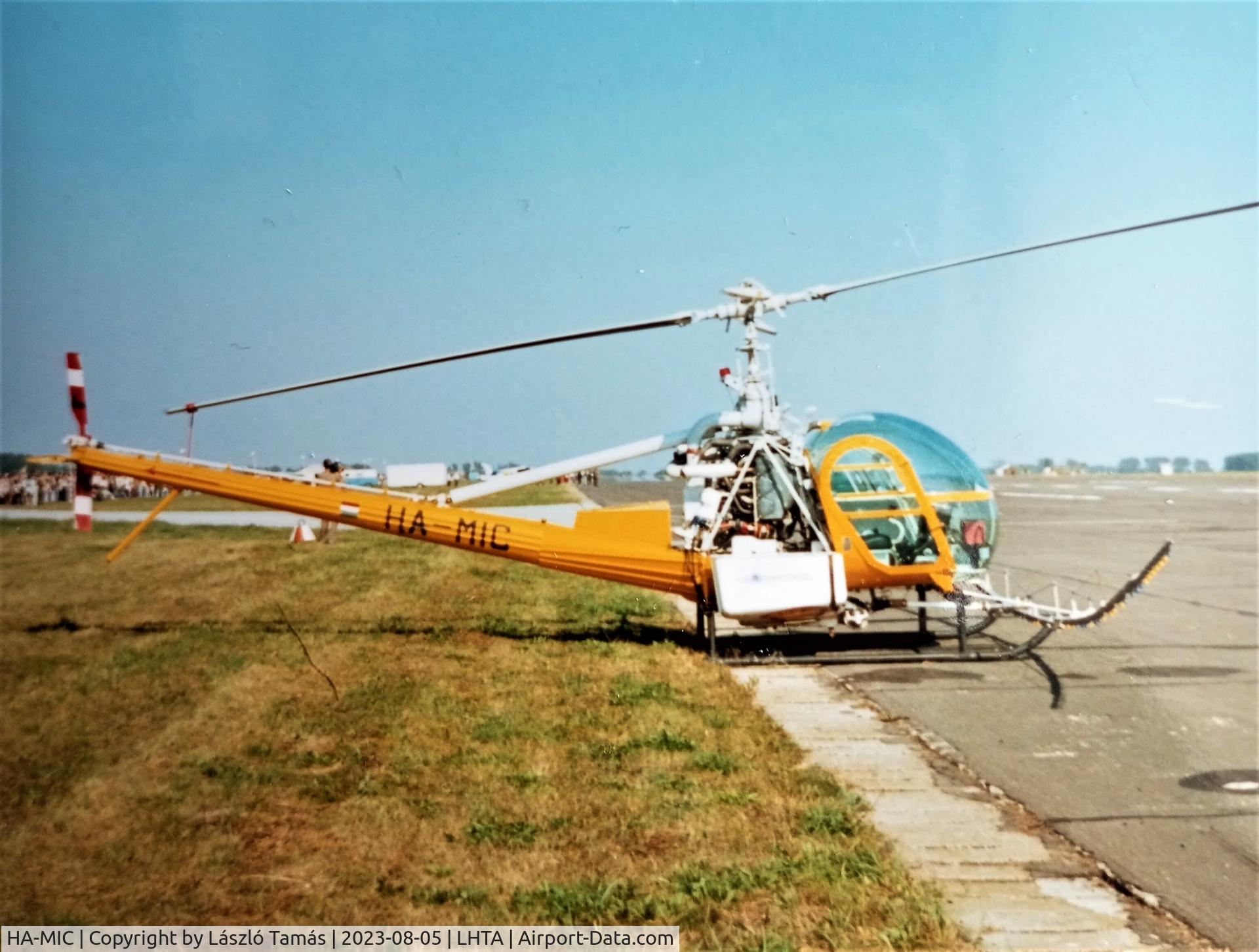 HA-MIC, Hiller UH-12E C/N 5225, UH-12E, Taszár airbase, 1991