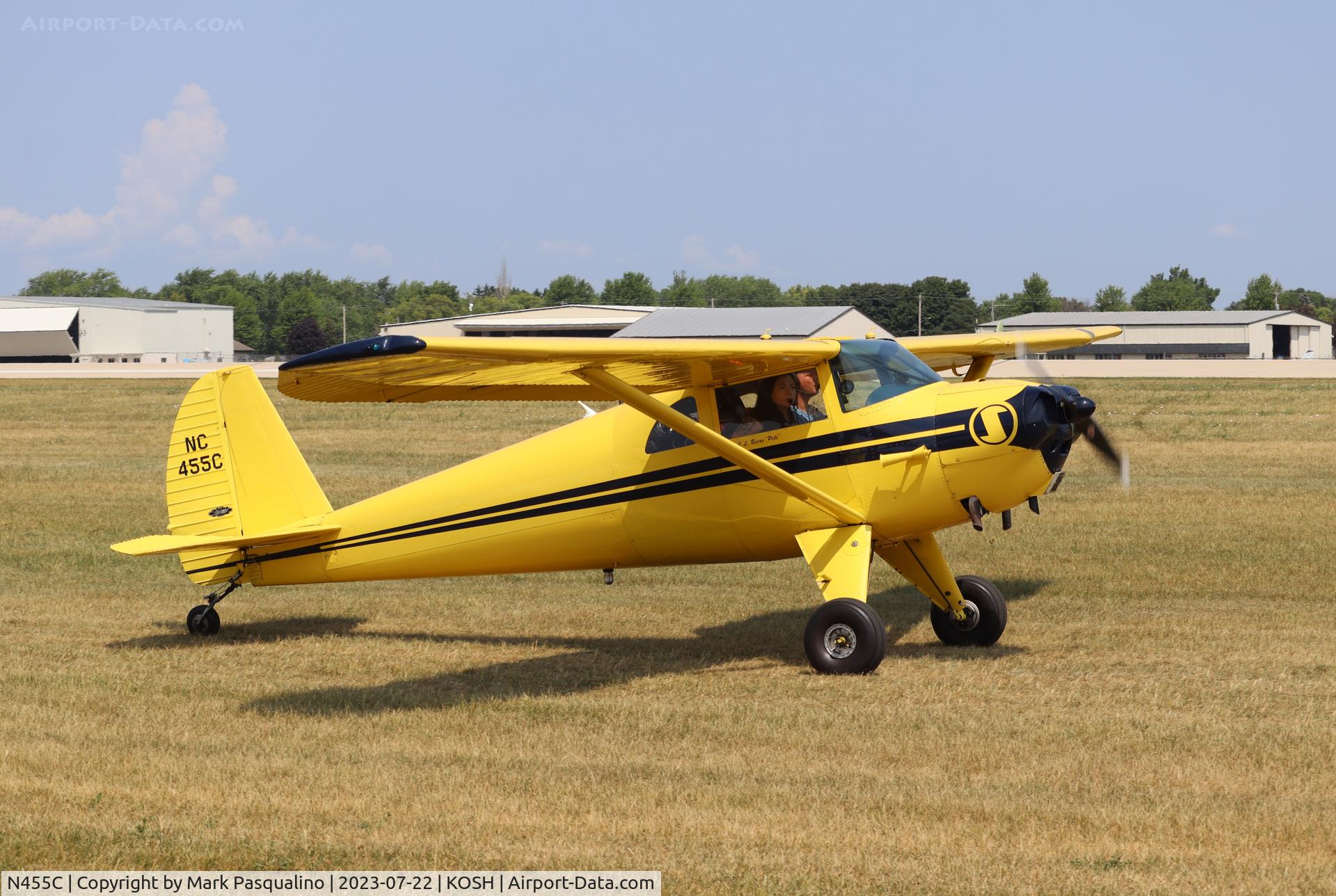 N455C, 1946 Silvaire LUSCOMBE 8E C/N 4254, Luscombe 8E