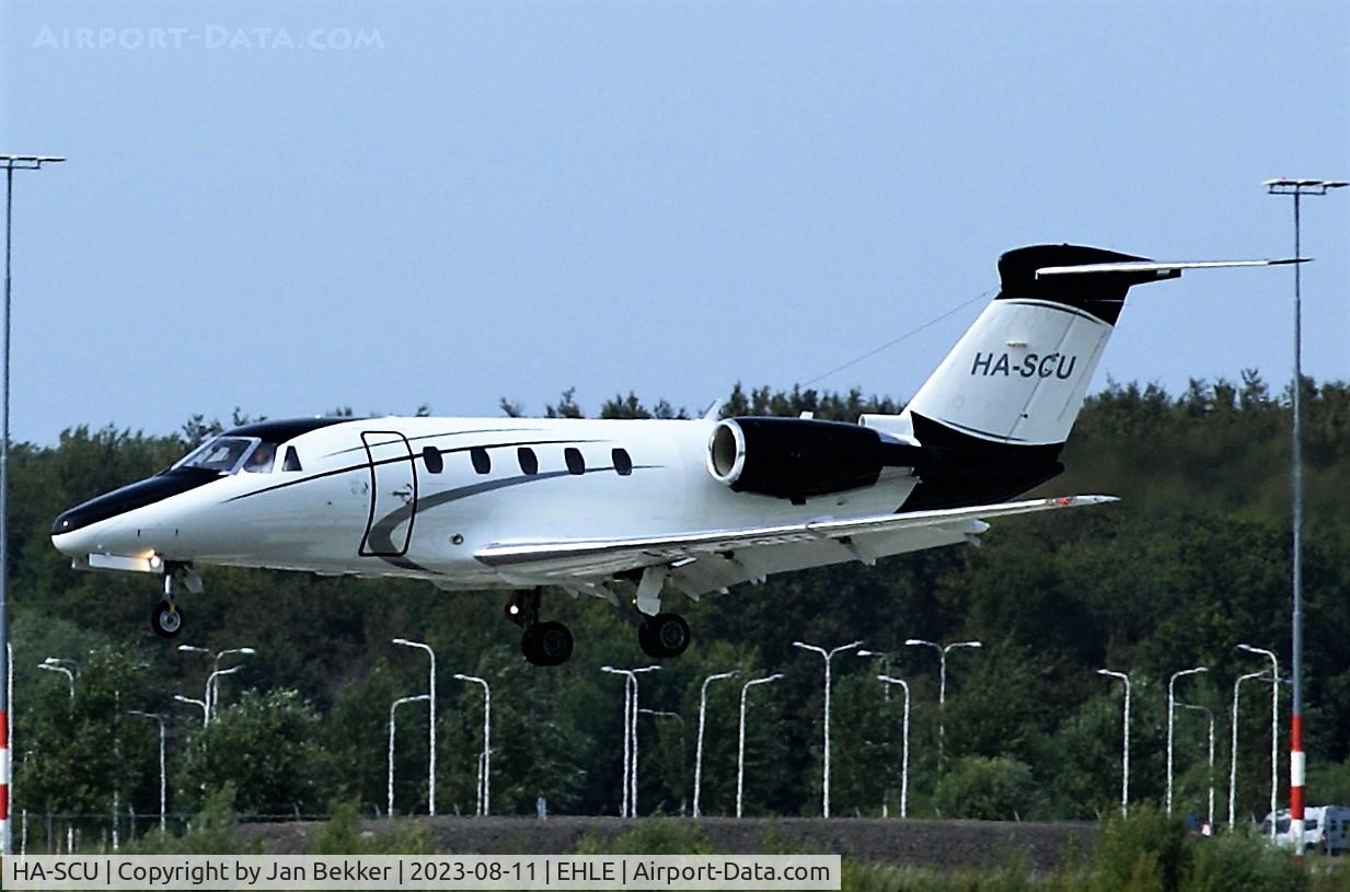 HA-SCU, 1992 Cessna 650 Citation VI C/N 650-0217, Lelystad Airport. Arriving from Malaga