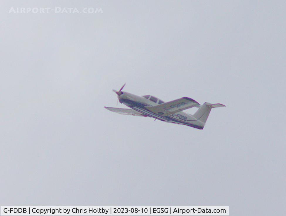 G-FDDB, 1979 Piper PA-32RT-300 Lance II C/N 32R-7985070, Piper Lance over Stapleford Tawney, Essex