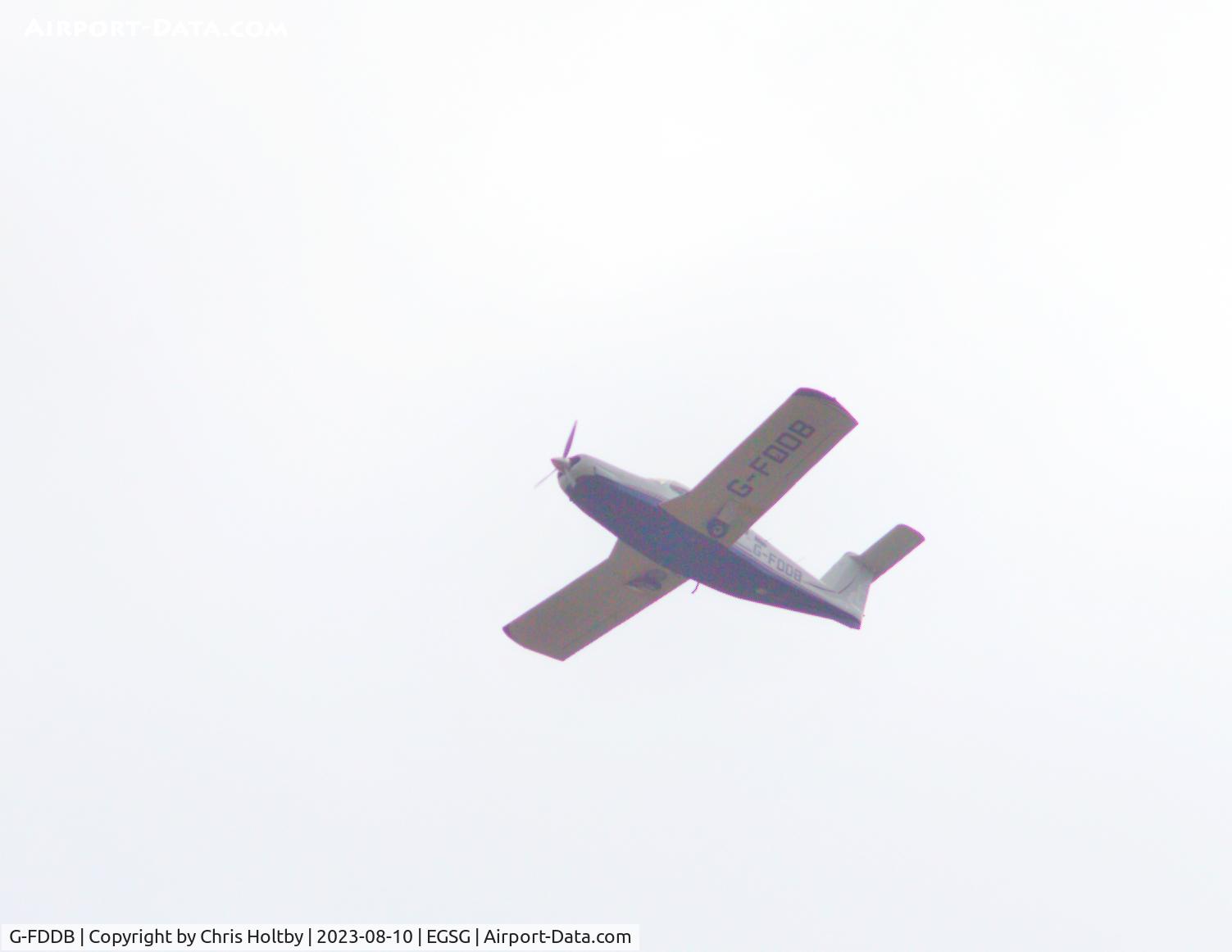 G-FDDB, 1979 Piper PA-32RT-300 Lance II C/N 32R-7985070, Over Stapleford Tawney, Essex