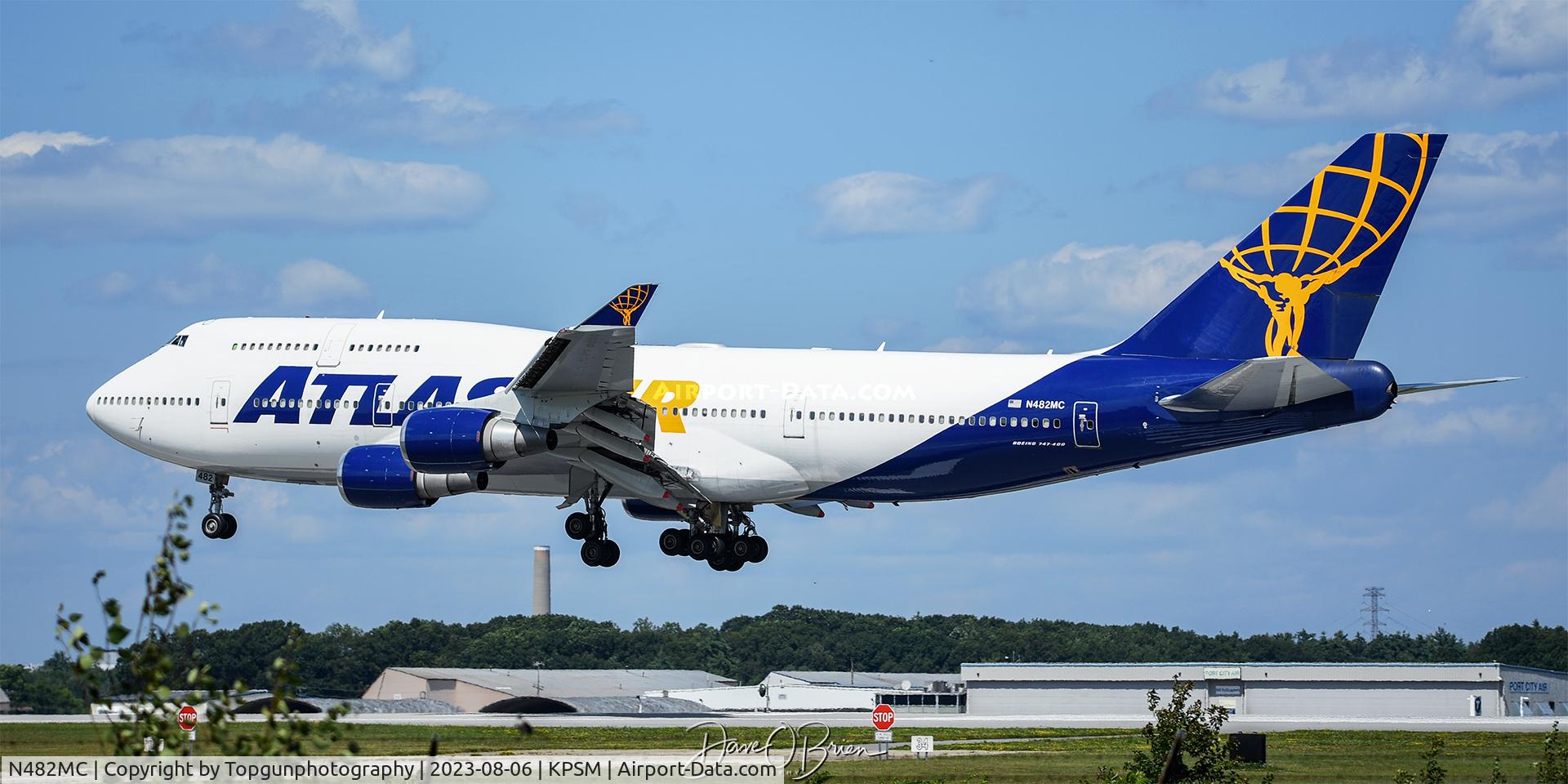 N482MC, 2001 Boeing 747-443 C/N 32340, Atlas Airlines