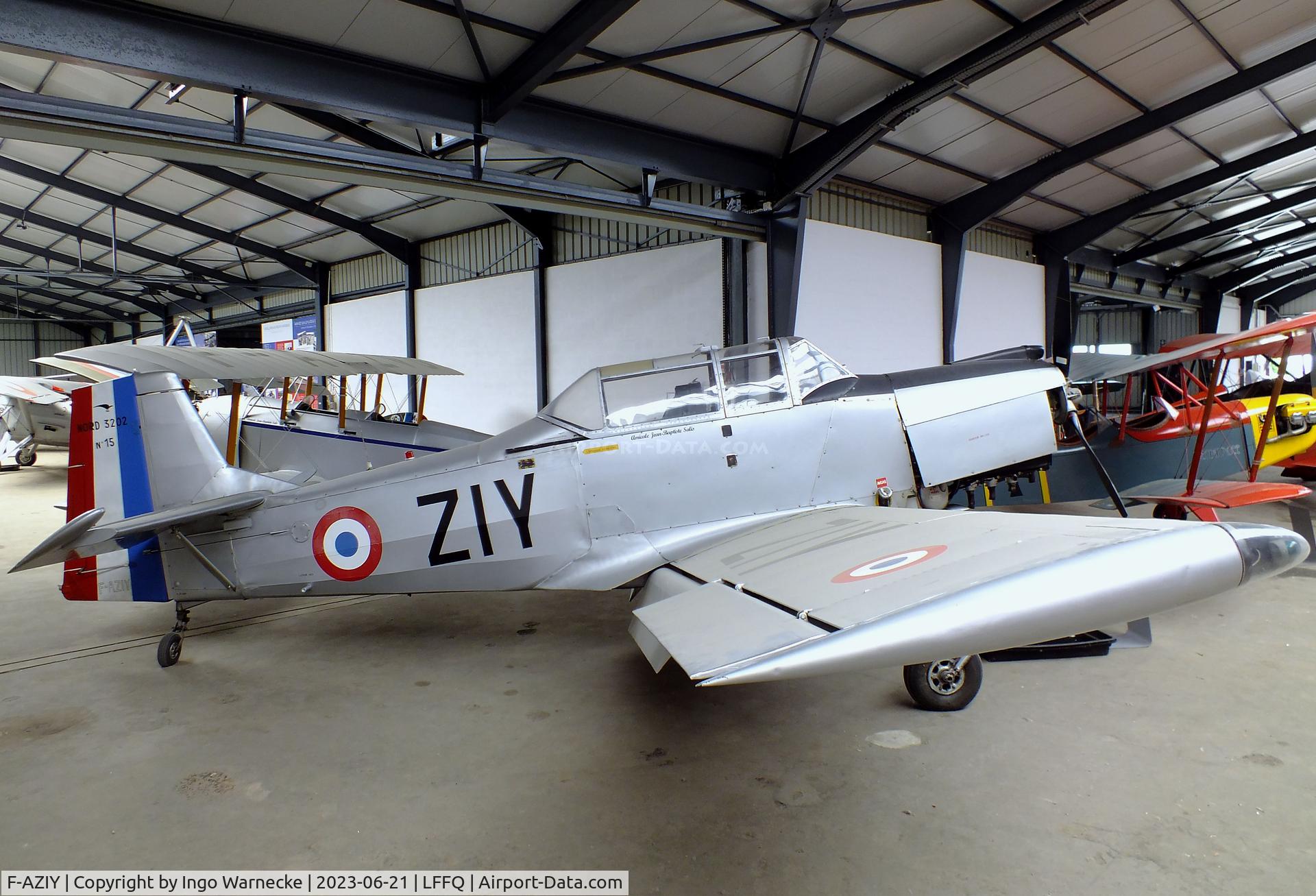 F-AZIY, Nord 3202 Master C/N 15, Nord N.3202B at the Musee Volant Salis/Aero Vintage Academy, Cerny