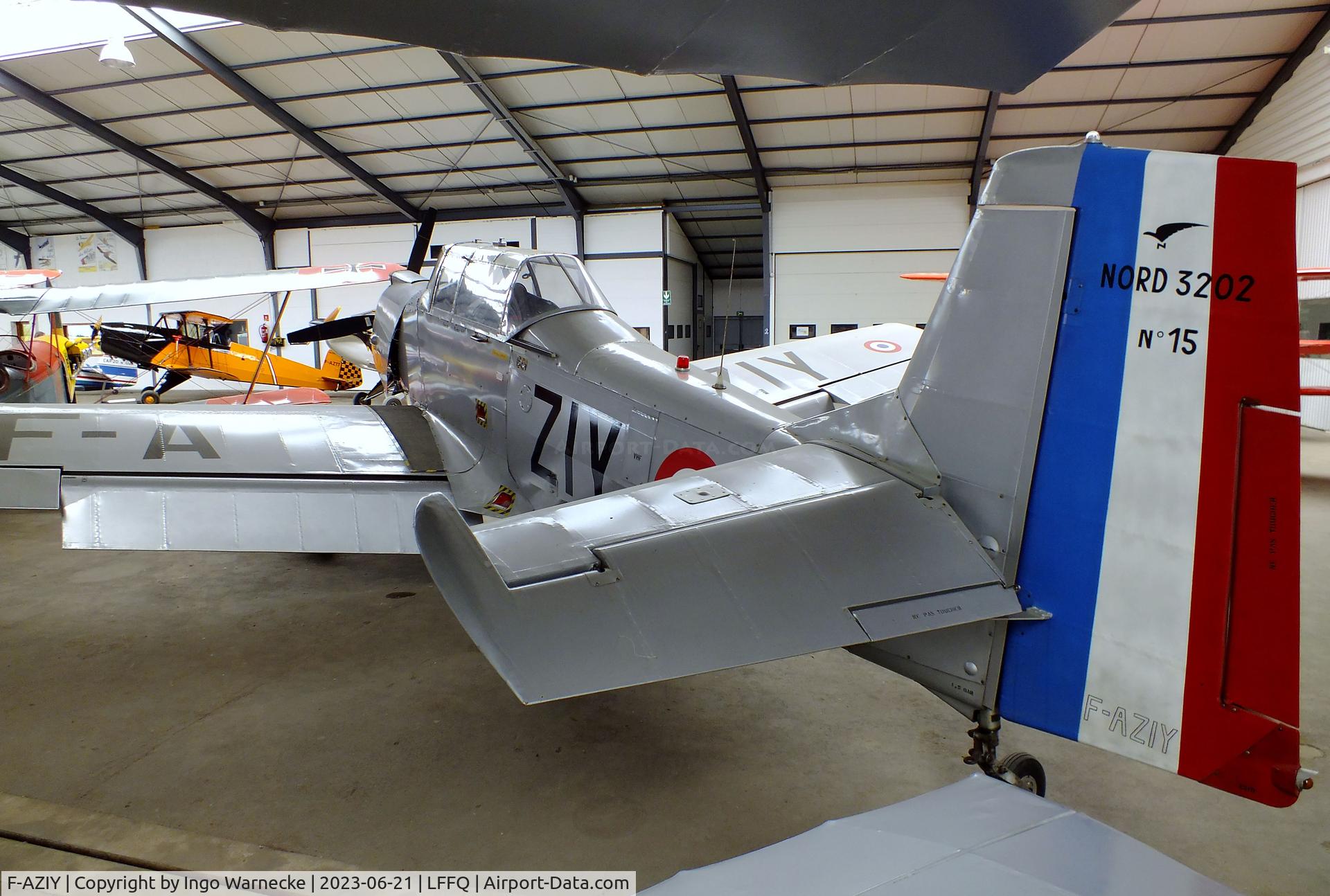 F-AZIY, Nord 3202 Master C/N 15, Nord N.3202B at the Musee Volant Salis/Aero Vintage Academy, Cerny