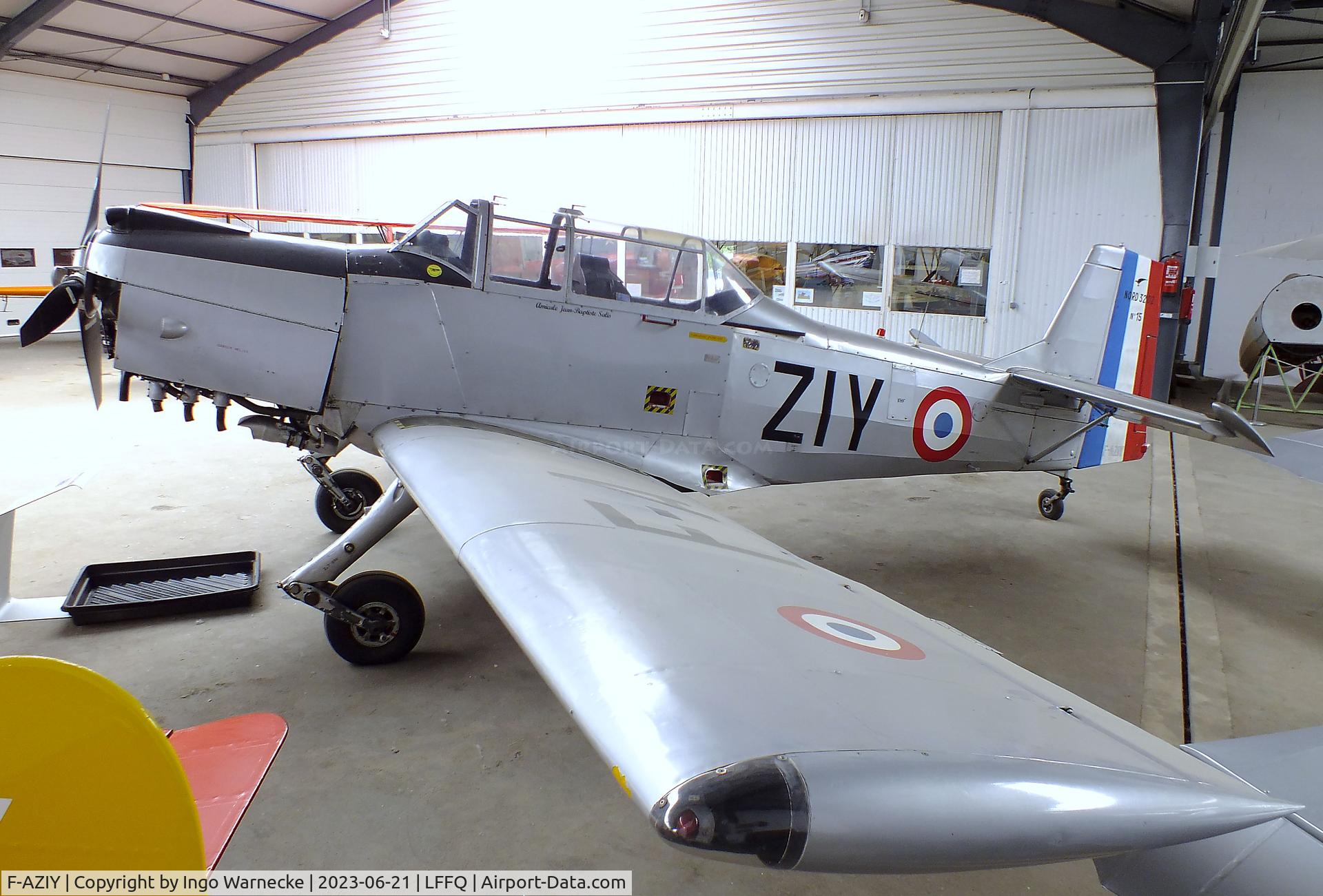 F-AZIY, Nord 3202 Master C/N 15, Nord N.3202B at the Musee Volant Salis/Aero Vintage Academy, Cerny