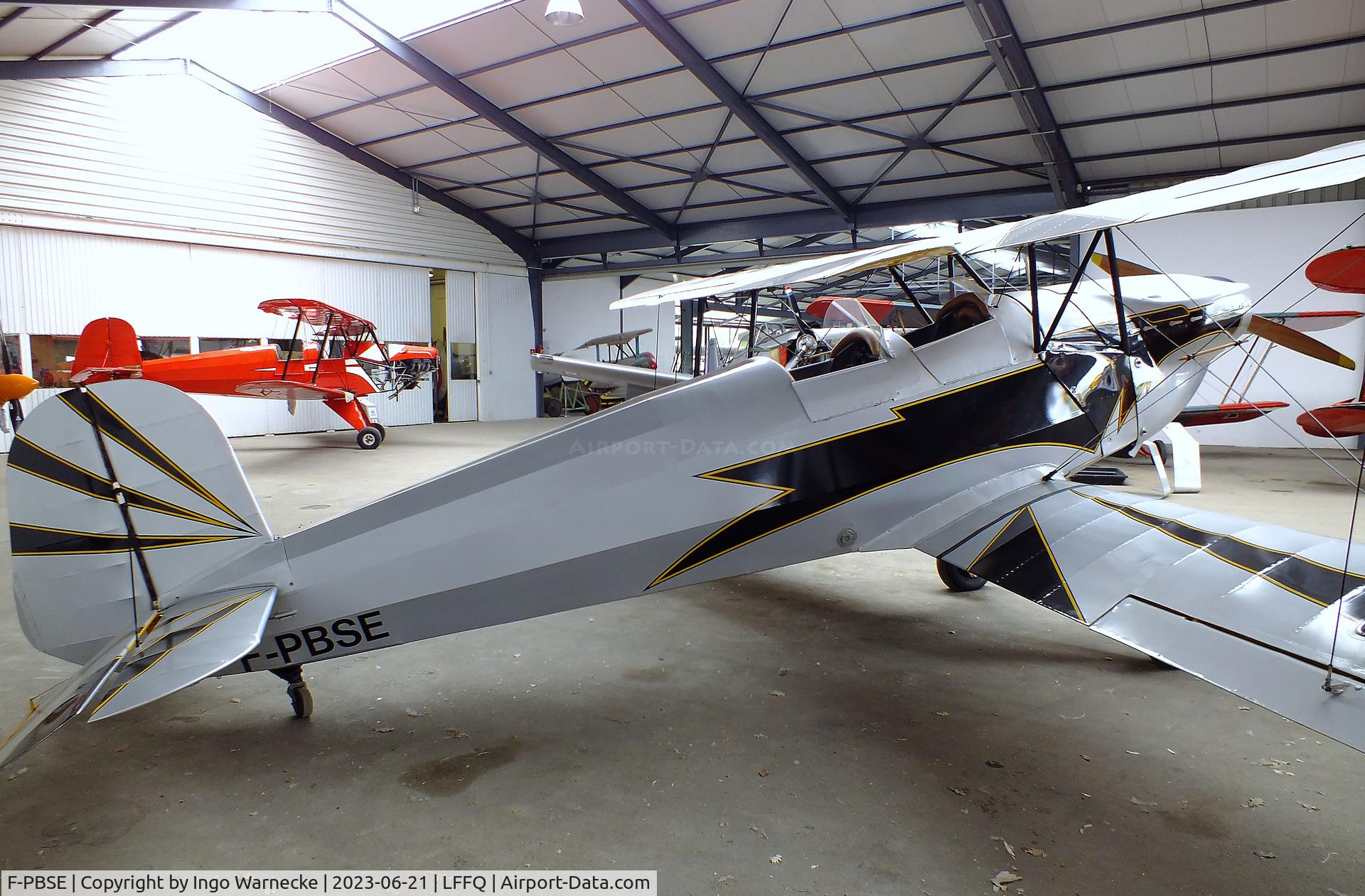 F-PBSE, 1993 CASA 1-131E Jungmann C/N 2224, CASA 1.131E (Bücker Bü 131 Jungmann, converted to new engine)  at the Musee Volant Salis/Aero Vintage Academy, Cerny