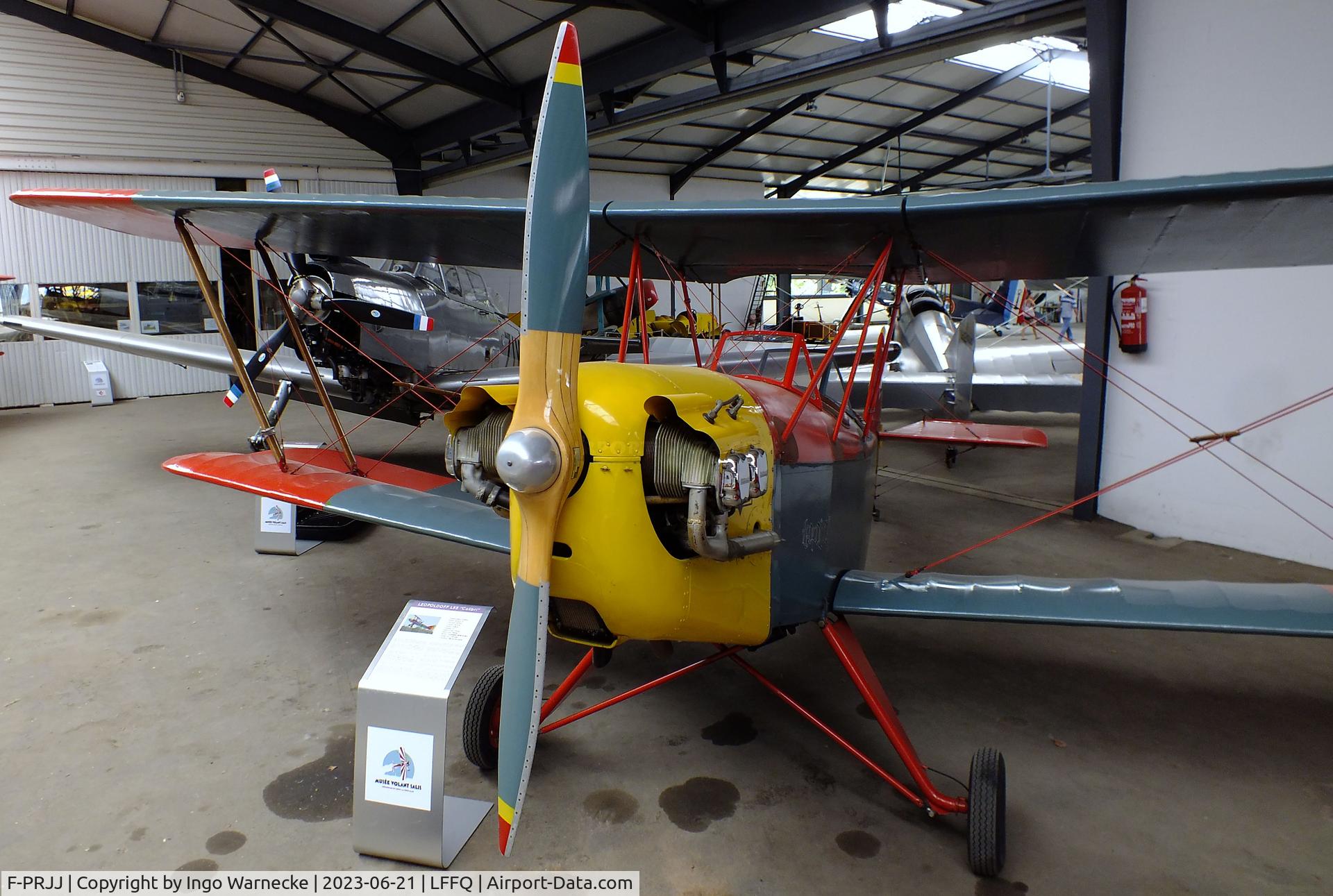 F-PRJJ, Leopoldoff L-55 Colibri C/N LF-0193, Leopoldoff L.55 Colibri at the Musee Volant Salis/Aero Vintage Academy, Cerny