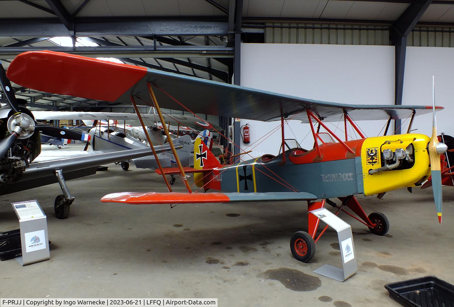 F-PRJJ, Leopoldoff L-55 Colibri C/N LF-0193, Leopoldoff L.55 Colibri at the Musee Volant Salis/Aero Vintage Academy, Cerny