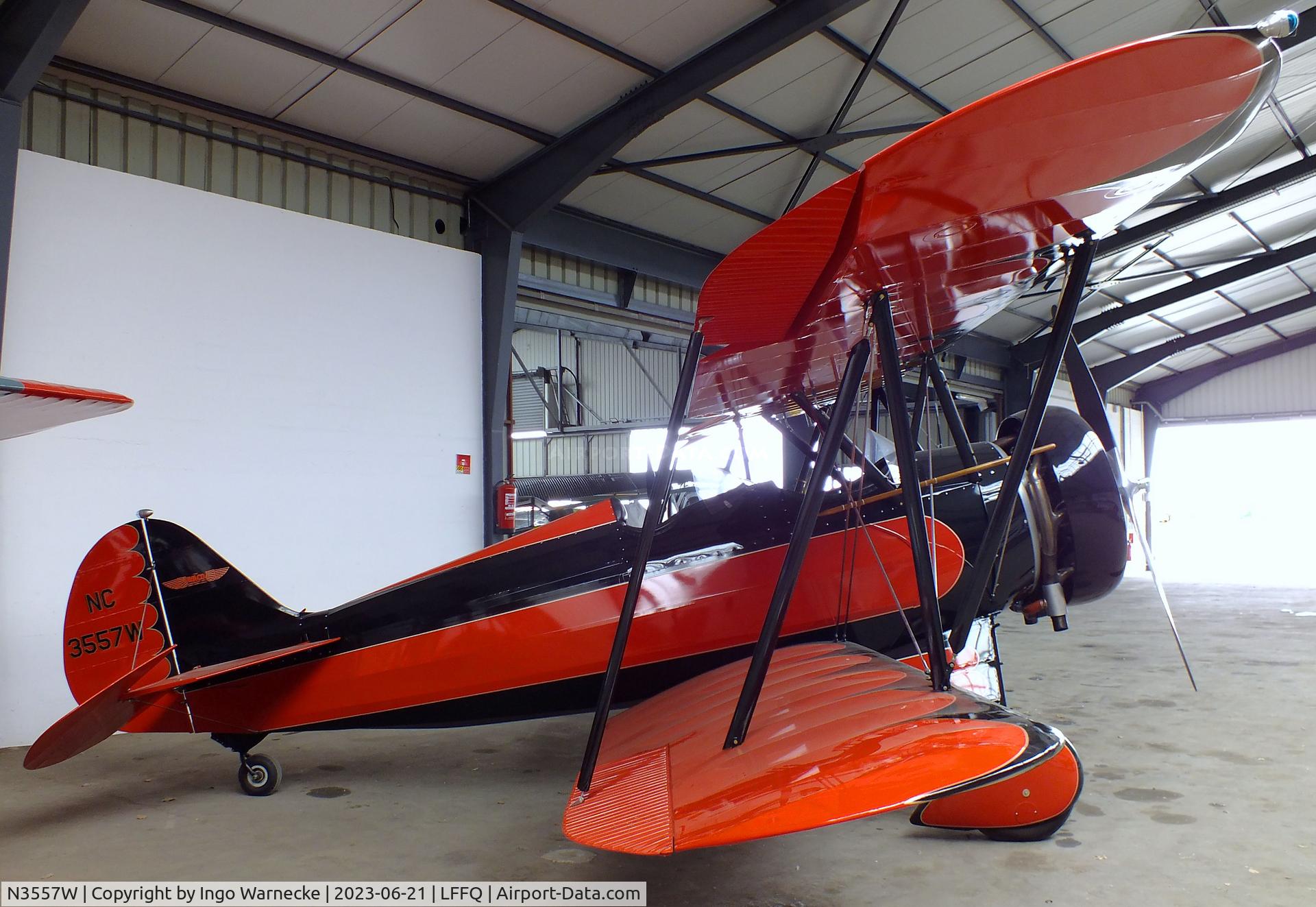 N3557W, 1931 Waco PCF C/N 3557, Waco PCF at the Musee Volant Salis/Aero Vintage Academy, Cerny