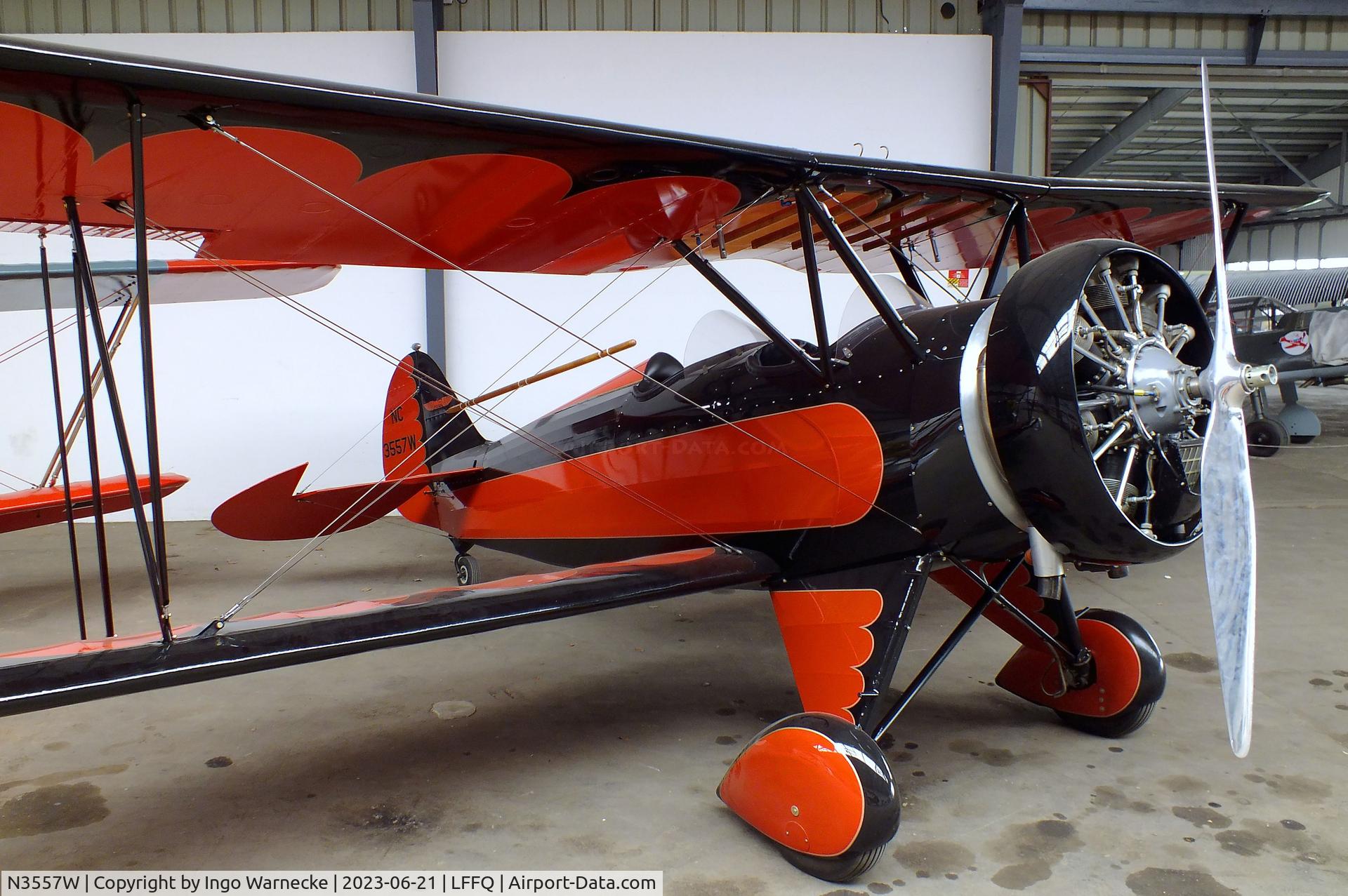 N3557W, 1931 Waco PCF C/N 3557, Waco PCF at the Musee Volant Salis/Aero Vintage Academy, Cerny