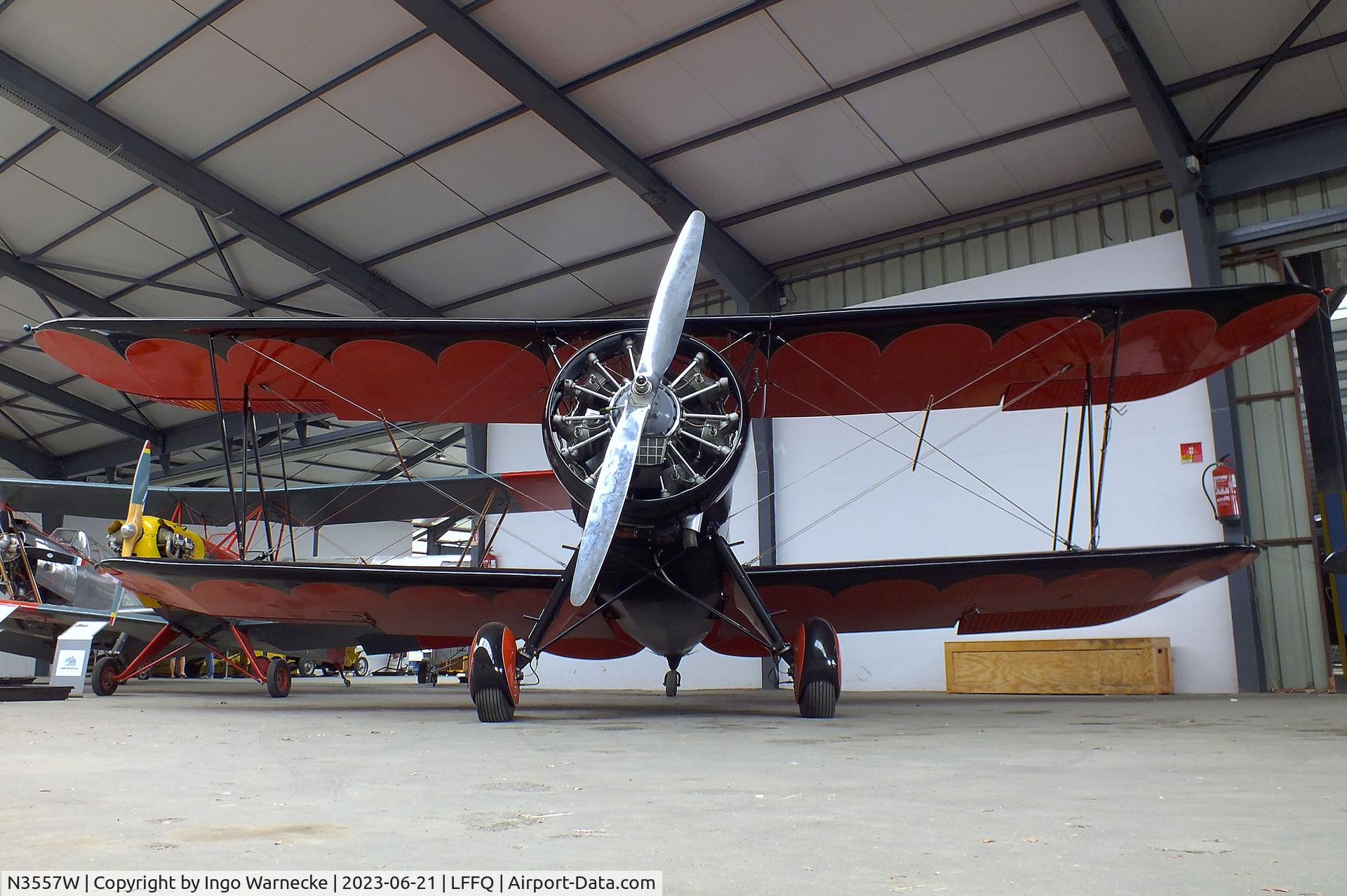 N3557W, 1931 Waco PCF C/N 3557, Waco PCF at the Musee Volant Salis/Aero Vintage Academy, Cerny