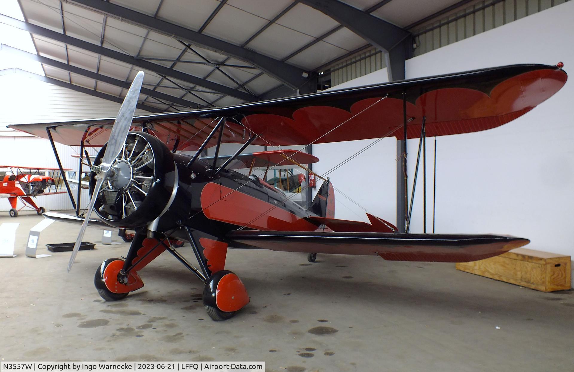 N3557W, 1931 Waco PCF C/N 3557, Waco PCF at the Musee Volant Salis/Aero Vintage Academy, Cerny