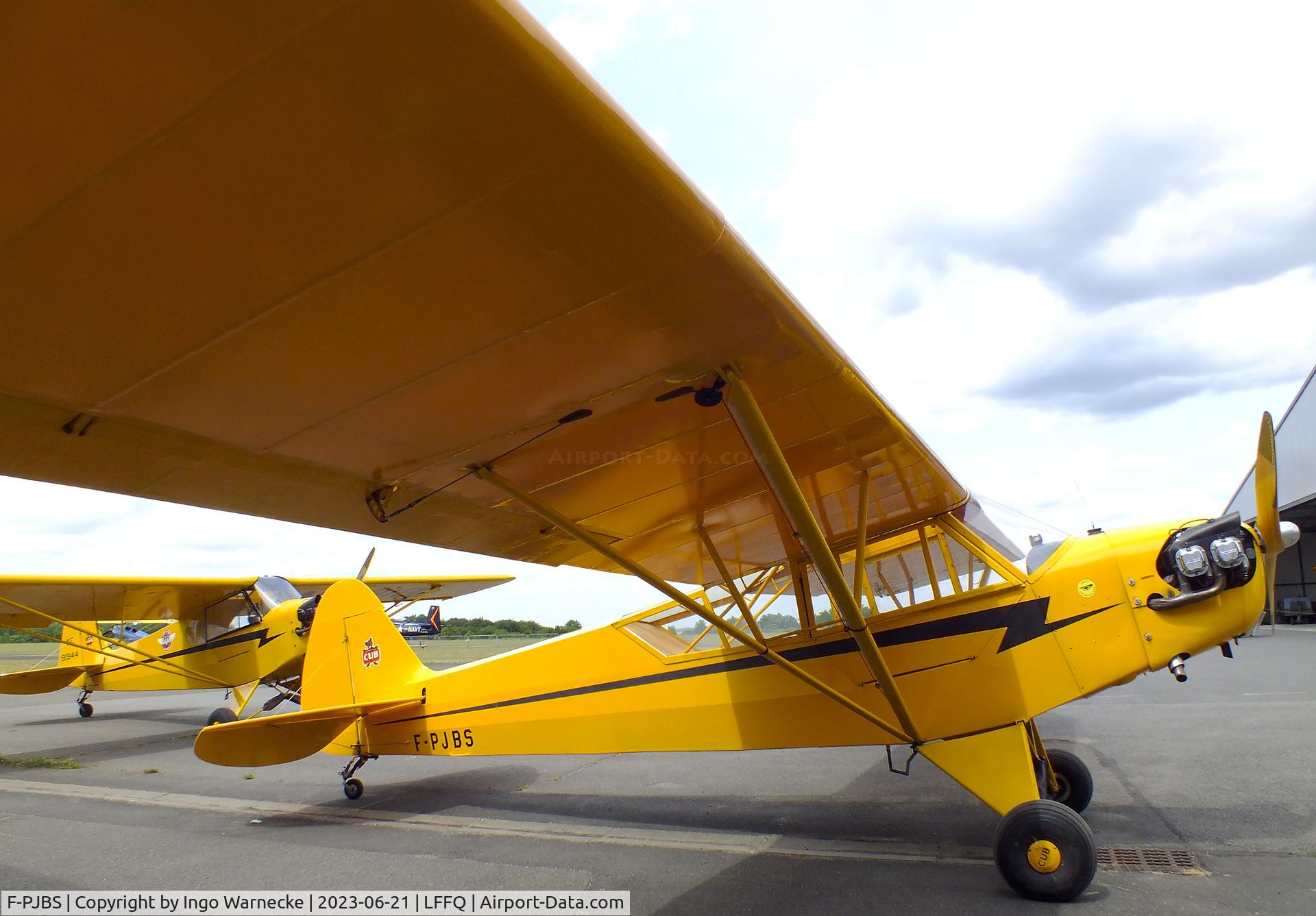 F-PJBS, Wag-Aero Sport Trainer C/N 3303, Wag-Aero Sport Trainer at the Musee Volant Salis/Aero Vintage Academy, Cerny