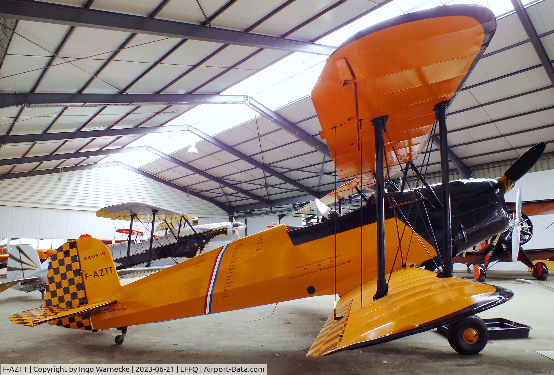 F-AZTT, CASA 1-131E Jungmann C/N 2241, CASA 1.131E (Bücker Bü 131 Jungmann) at the Musee Volant Salis/Aero Vintage Academy, Cerny