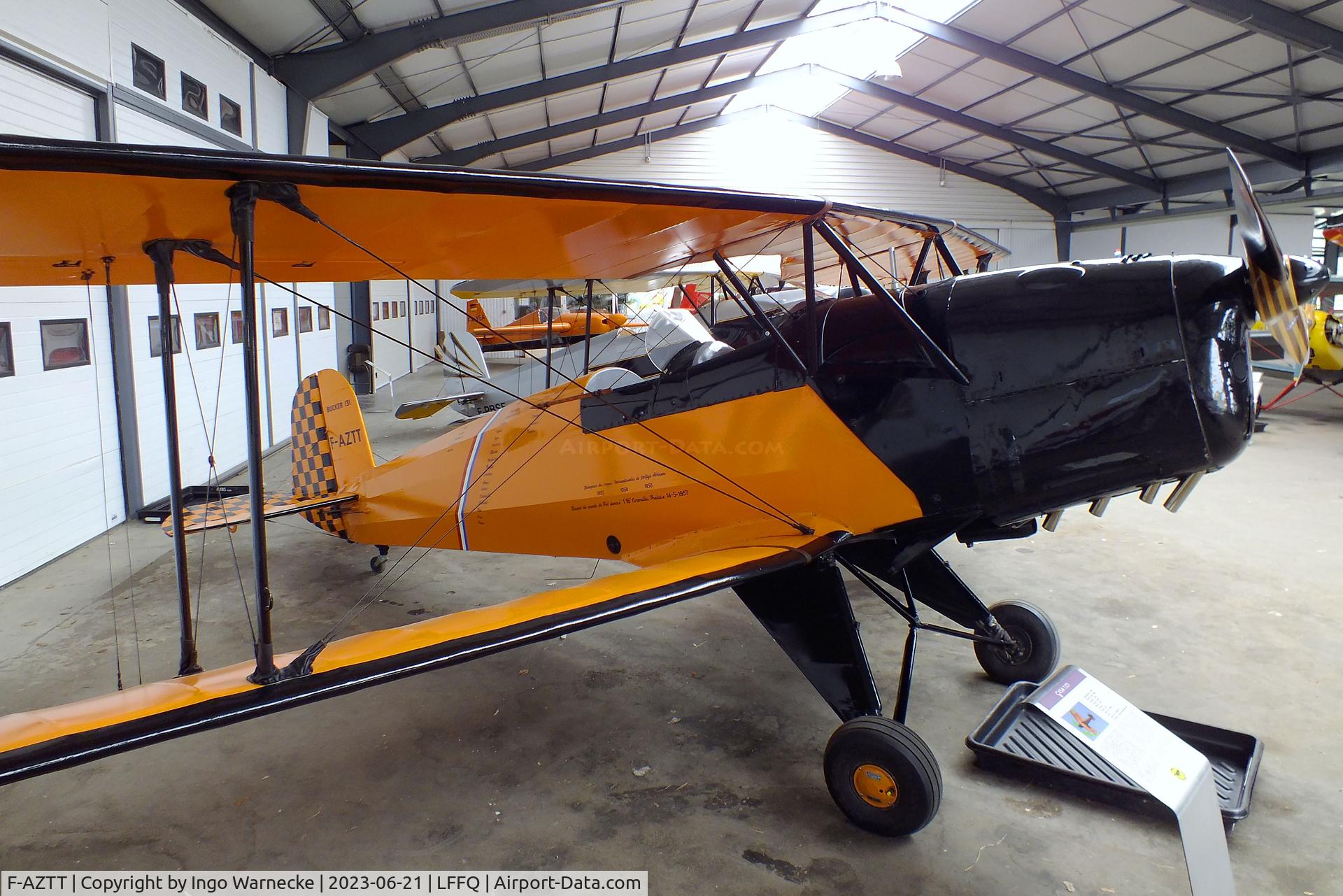 F-AZTT, CASA 1-131E Jungmann C/N 2241, CASA 1.131E (Bücker Bü 131 Jungmann) at the Musee Volant Salis/Aero Vintage Academy, Cerny