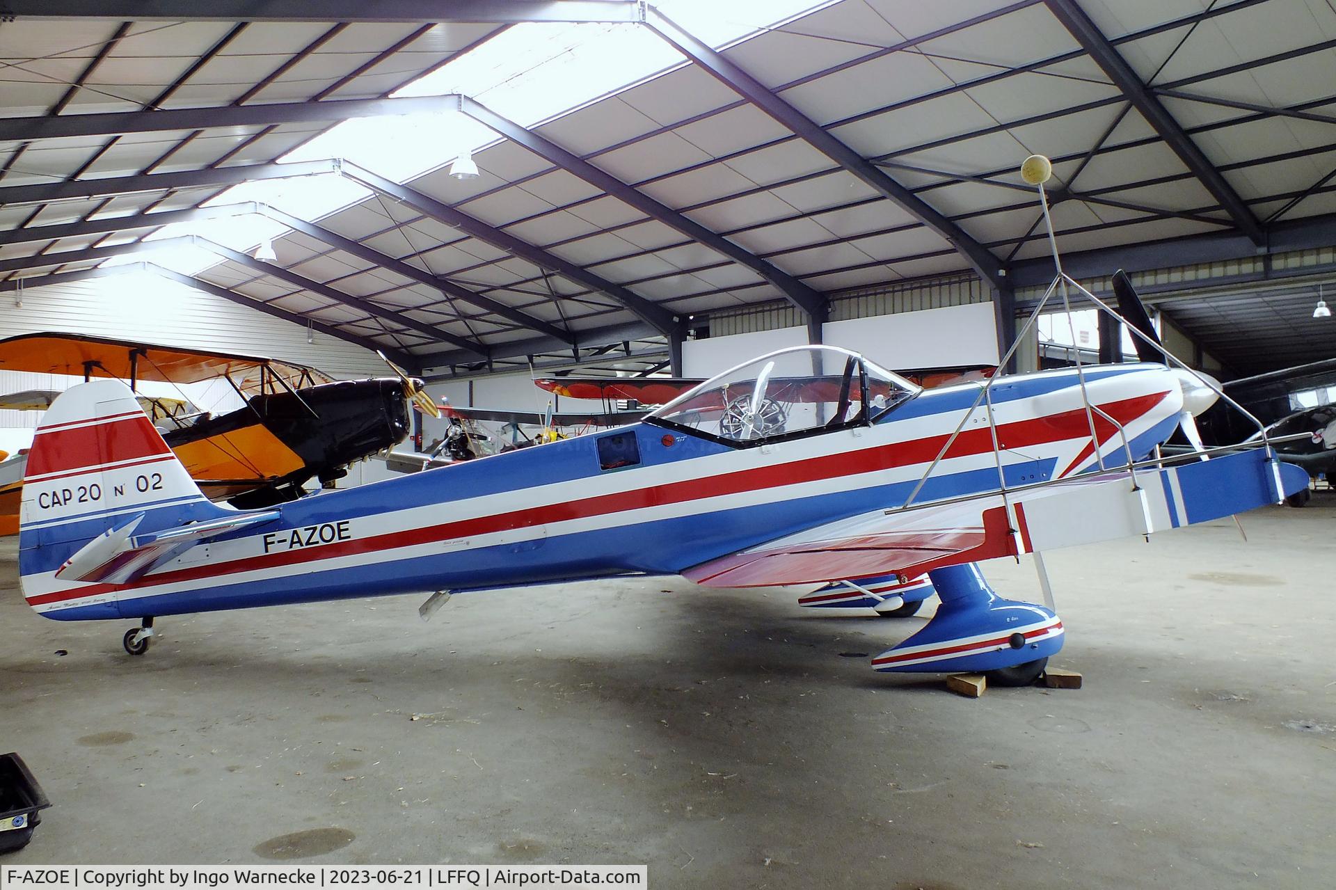 F-AZOE, Mudry CAP-20E C/N 02, Mudry CAP-20E at the Musee Volant Salis/Aero Vintage Academy, Cerny