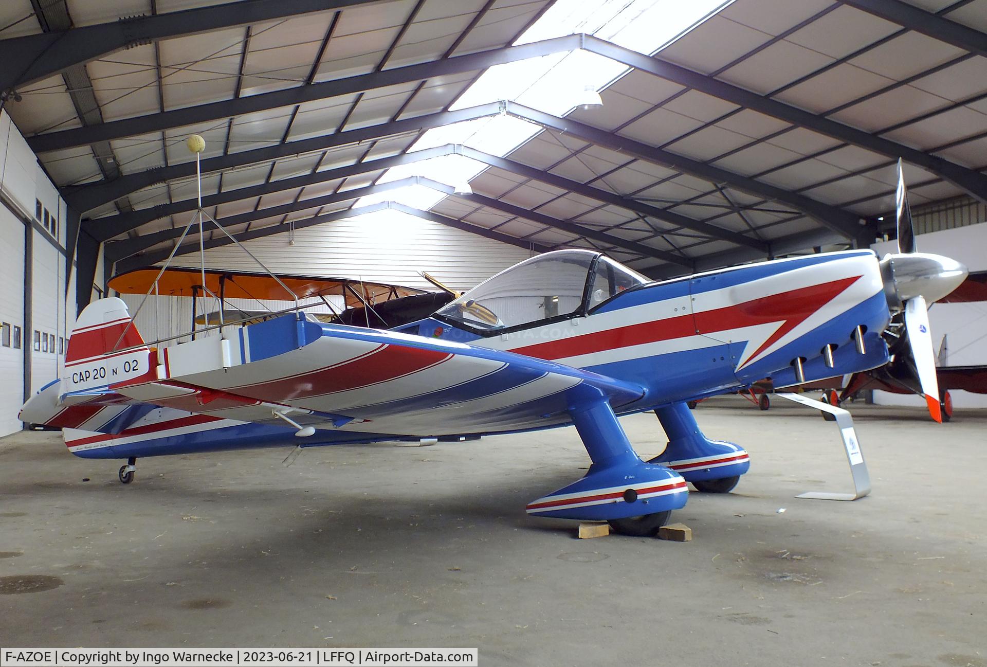 F-AZOE, Mudry CAP-20E C/N 02, Mudry CAP-20E at the Musee Volant Salis/Aero Vintage Academy, Cerny