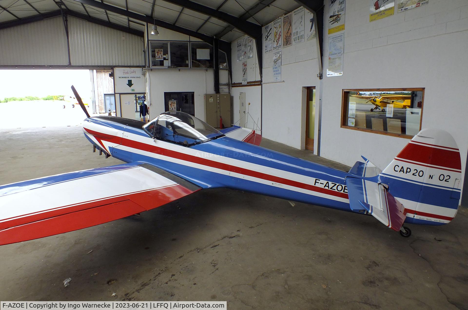 F-AZOE, Mudry CAP-20E C/N 02, Mudry CAP-20E at the Musee Volant Salis/Aero Vintage Academy, Cerny
