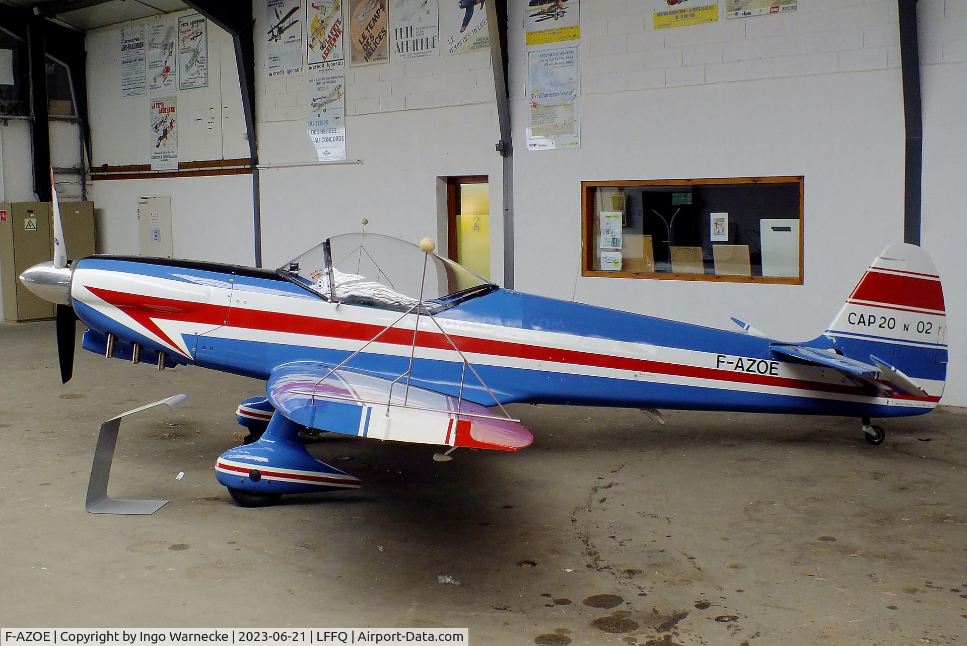 F-AZOE, Mudry CAP-20E C/N 02, Mudry CAP-20E at the Musee Volant Salis/Aero Vintage Academy, Cerny