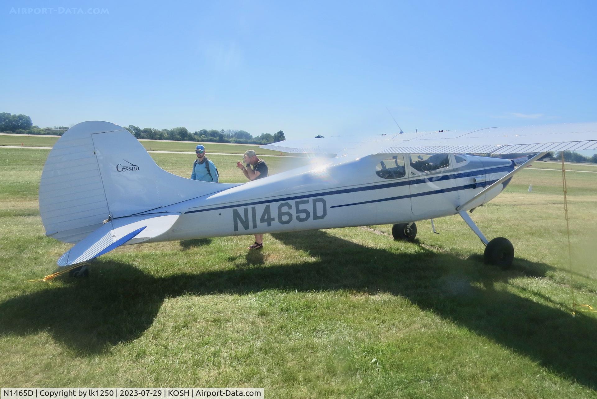N1465D, 1951 Cessna 170A C/N 20080, This Cessna 170 was at EAA AirVenture 2023
