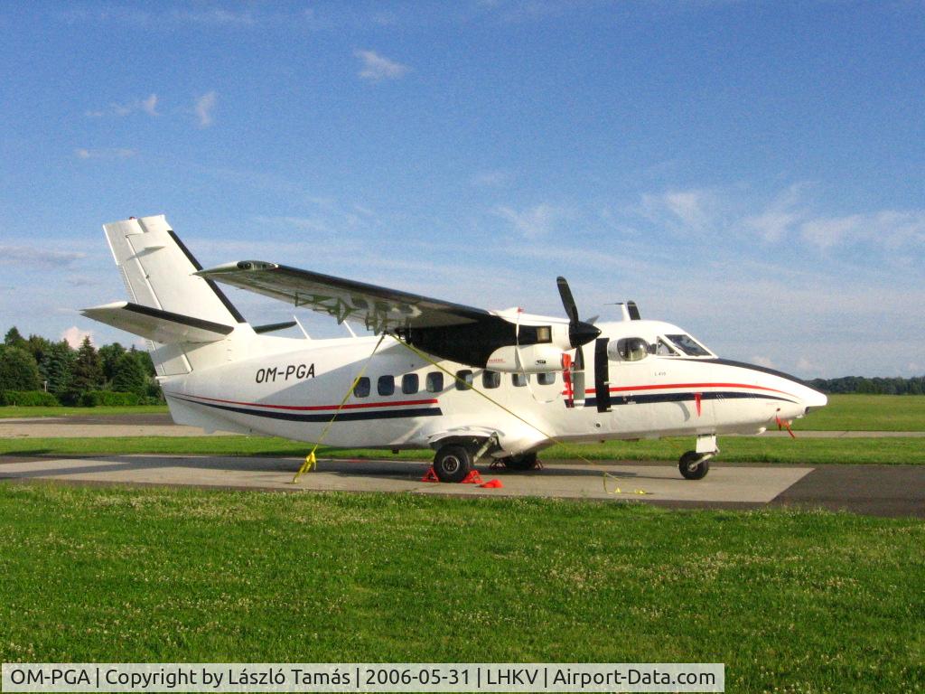 OM-PGA, 1982 Let L-410UVP-T Turbolet C/N 820929, OM-PGA (later HA-KDZ)