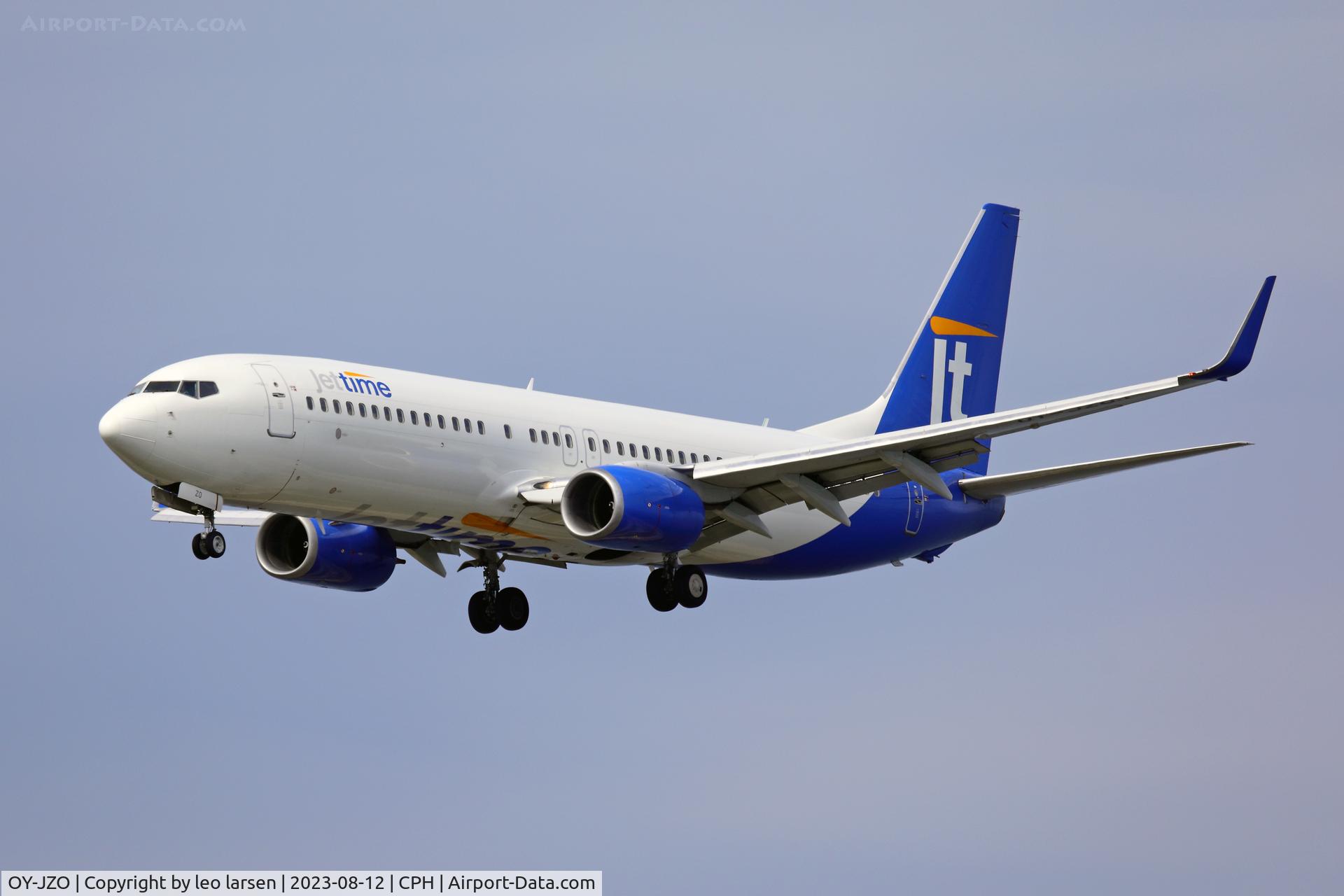 OY-JZO, 2013 Boeing 737-8U3 C/N 38072, Copenhagen 12.8.2023