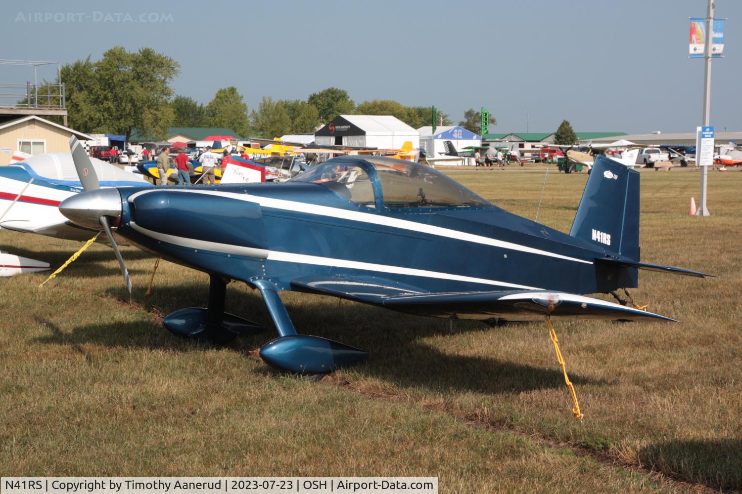 N41RS, 1978 Thorp T-18 Tiger C/N 821, 1978 Thorp T-18, c/n: 821, AirVenture 2023