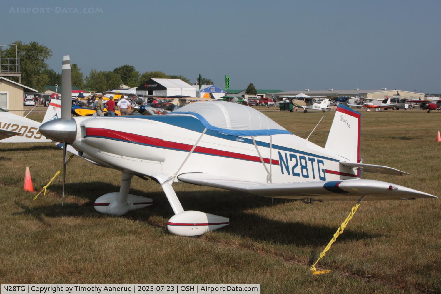 N28TG, 1992 Thorp T-18 Tiger C/N 281, 1992 Thorp T-18, c/n: 281, AirVenture 2023