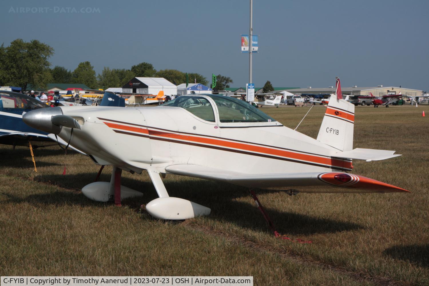 C-FYIB, 1973 Thorp T-18 Tiger C/N 232, 1973 Thorp T-18, c/n: 232, AirVenture 2023