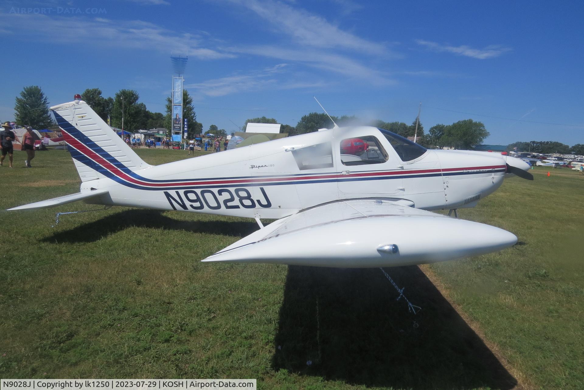 N9028J, 1966 Piper PA-28-180 C/N 28-3055, This Piper PA-28 Cherokee 180 was at EAA AirVenture 2023