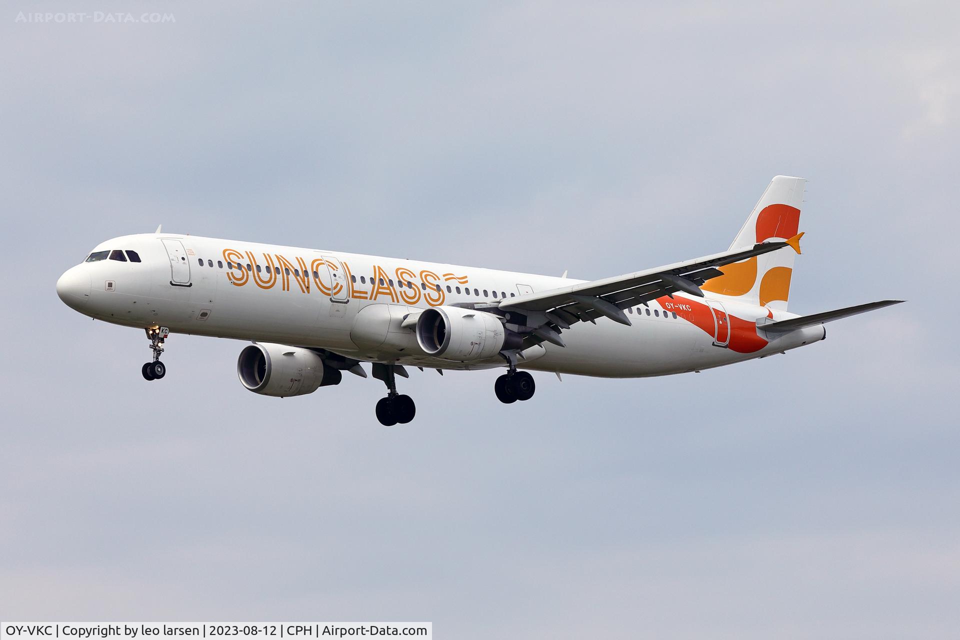 OY-VKC, 2003 Airbus A321-211 C/N 1932, Copenhagen 12.8.2023