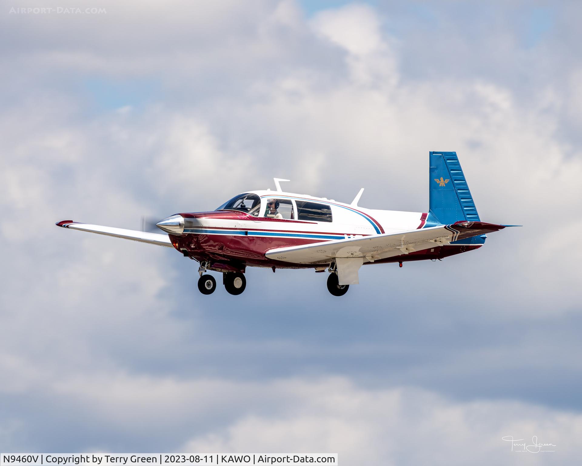 N9460V, 1970 Mooney M20F Executive C/N 700038, KAWO