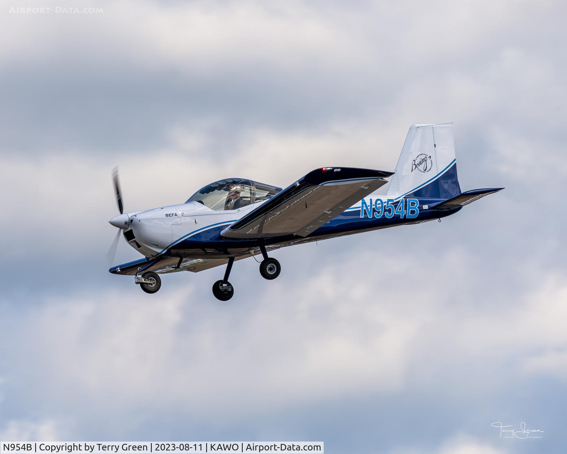 N954B, 2023 Vans RV-12IS C/N 12129, KAWO
